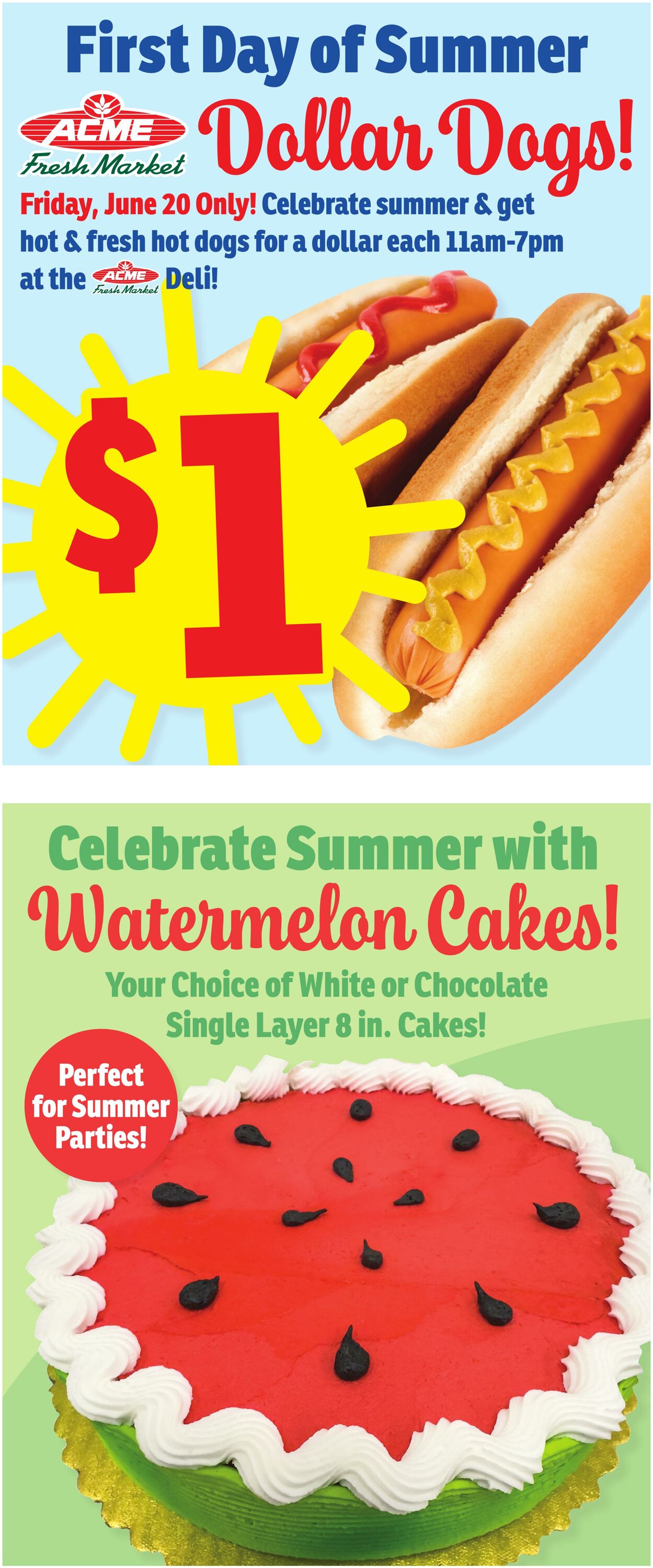 Weekly ad ACME Fresh Market 06/19/2025 - 06/25/2025