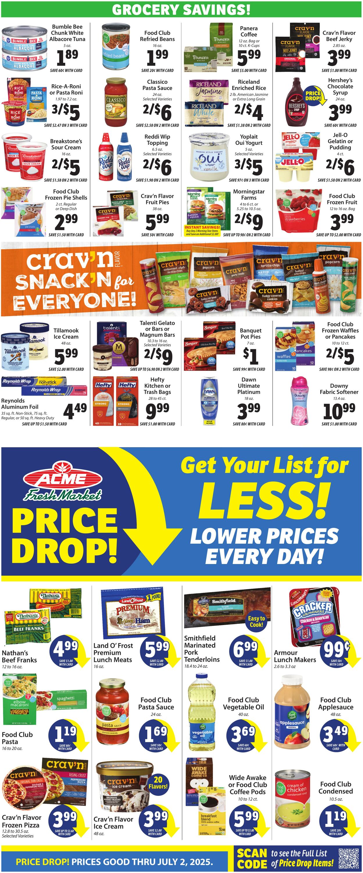 Weekly ad ACME Fresh Market 06/19/2025 - 06/25/2025
