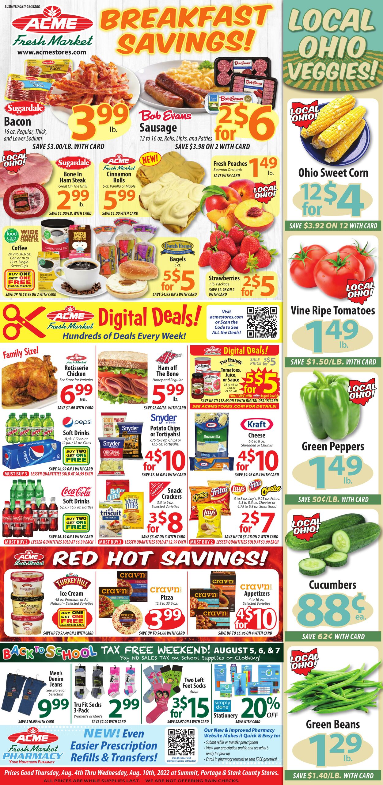 Weekly ad ACME Fresh Market 08/04/2022 - 08/10/2022