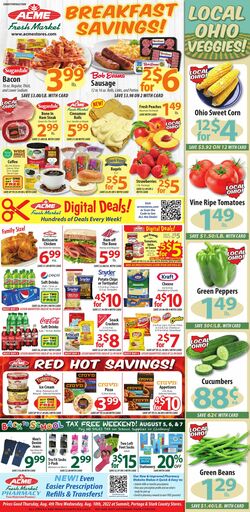 Weekly ad ACME Fresh Market 08/04/2022-08/10/2022