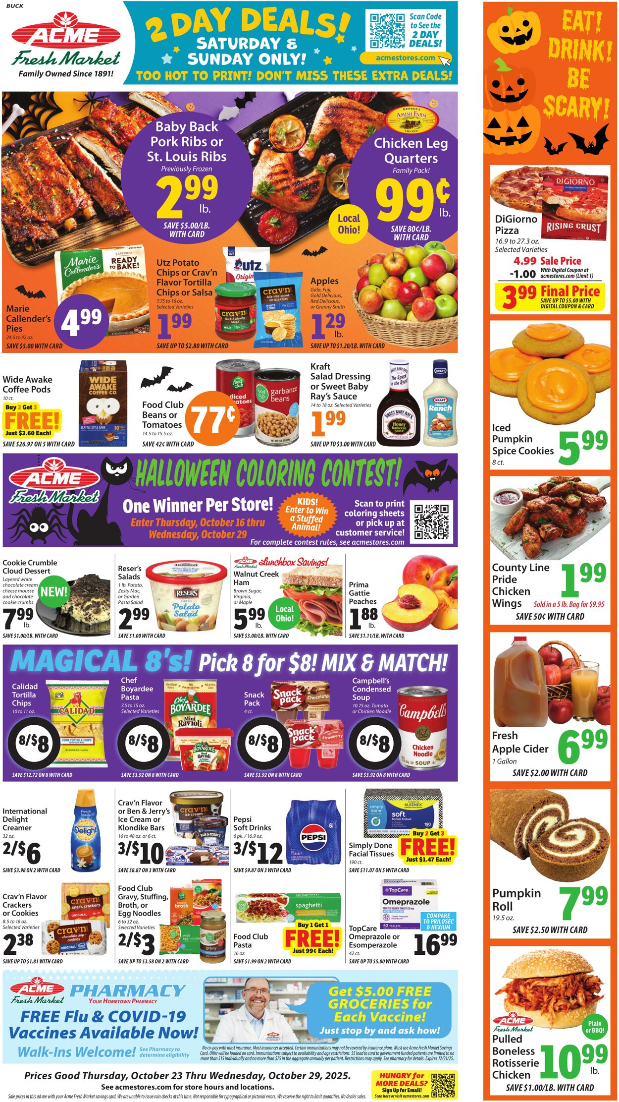 Weekly ad ACME Fresh Market 10/23/2025 - 10/29/2025
