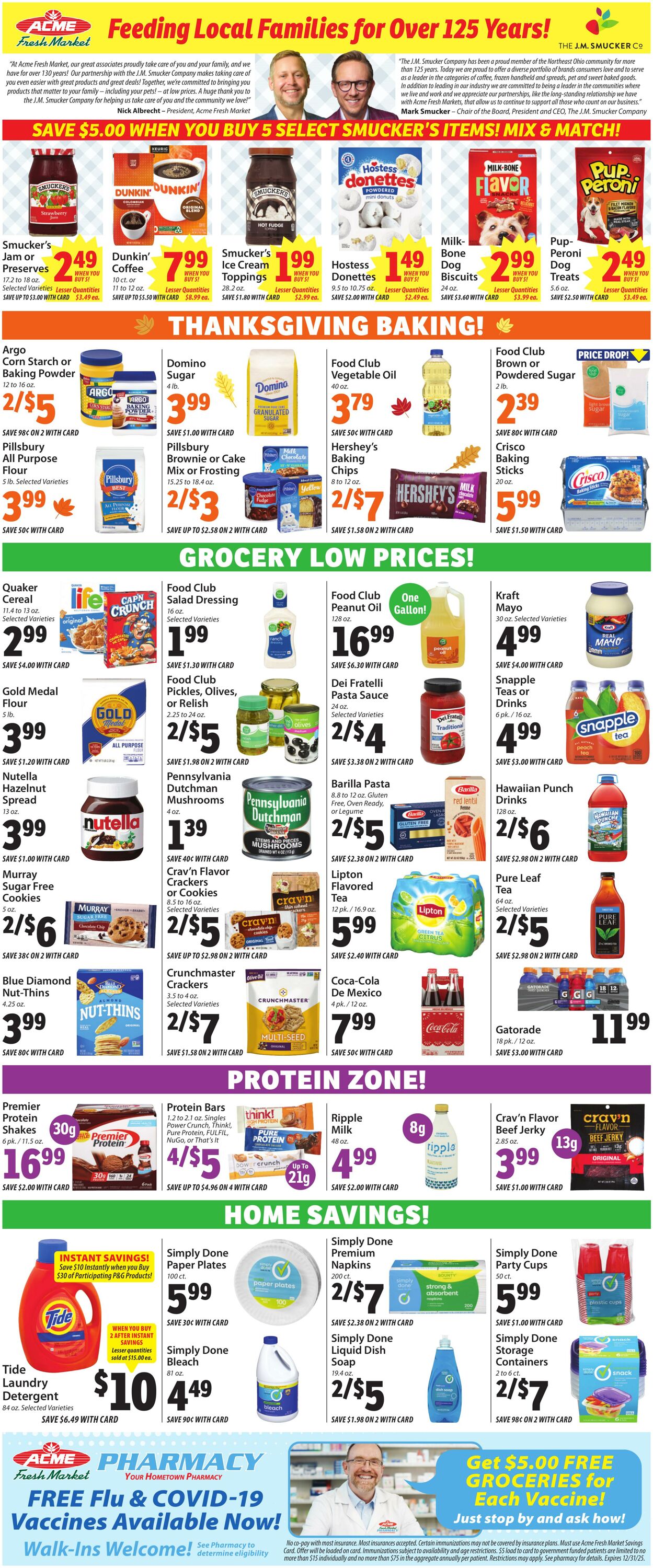Weekly ad ACME Fresh Market 11/06/2025 - 11/12/2025