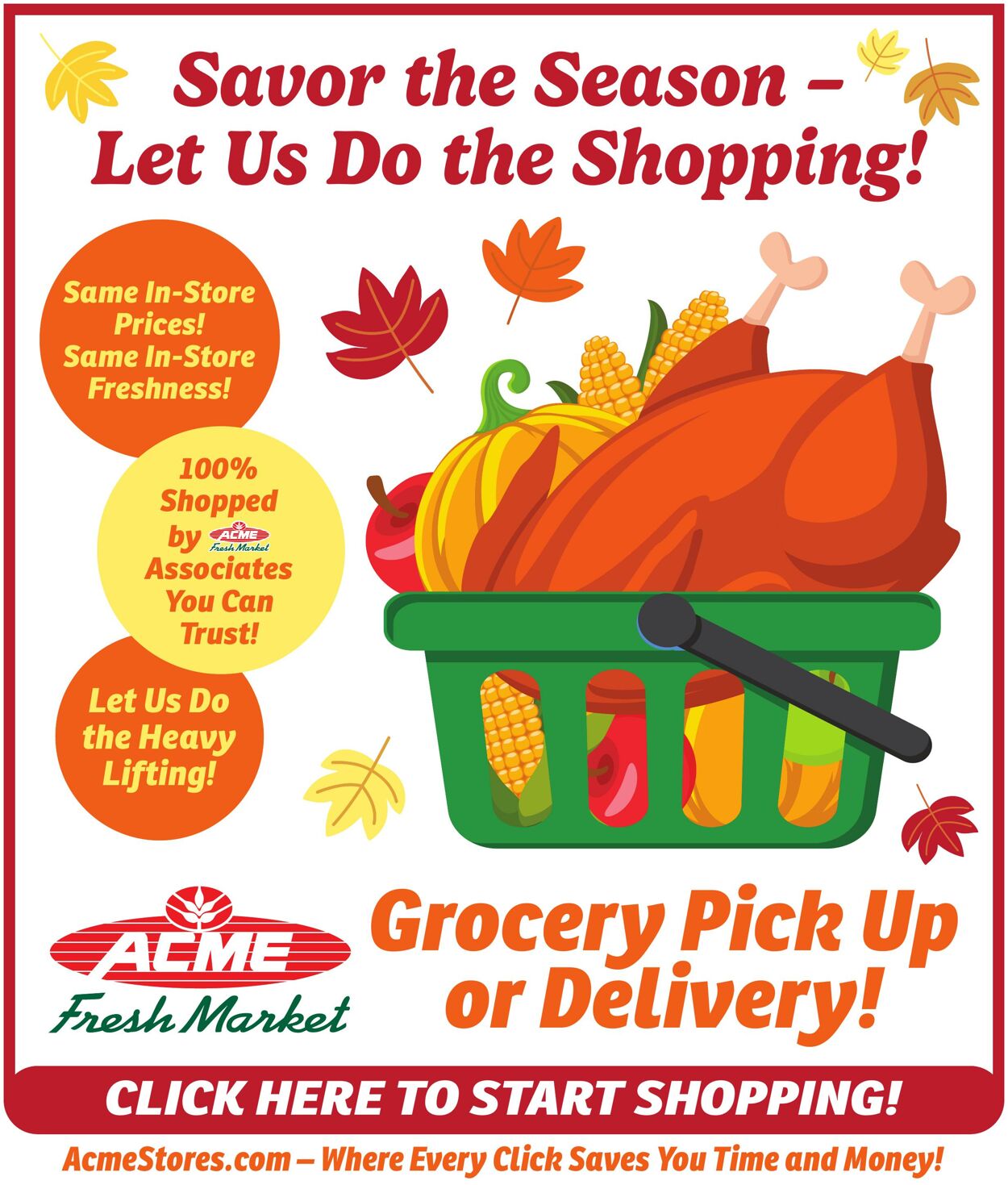 Weekly ad ACME Fresh Market 11/06/2025 - 11/12/2025