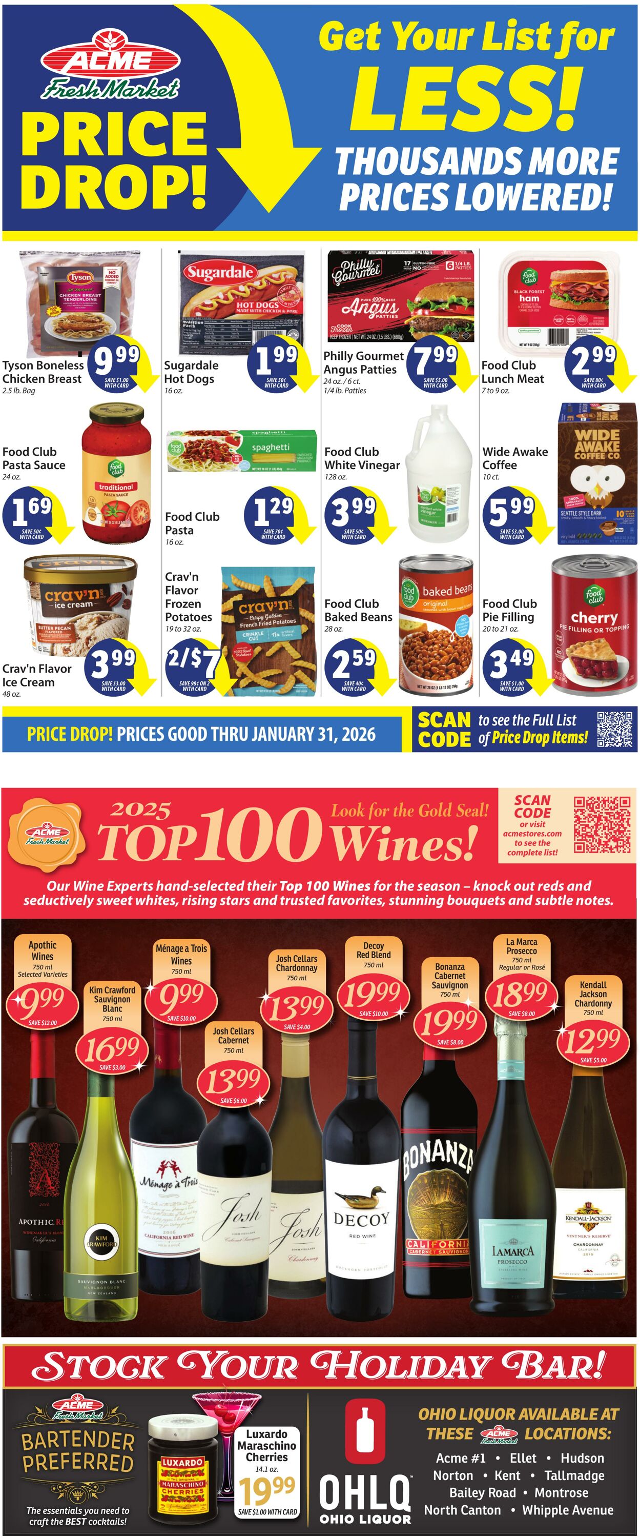 Weekly ad ACME Fresh Market 11/06/2025 - 11/12/2025