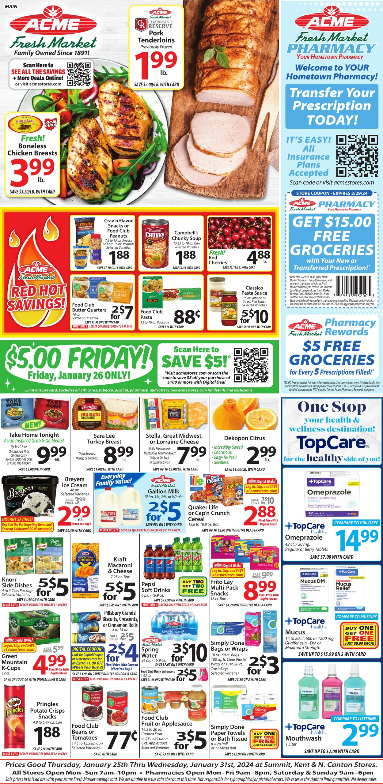 Weekly ad ACME Fresh Market 01/25/2024 - 01/31/2024