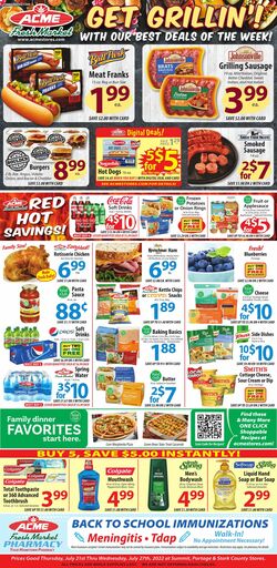 Weekly ad ACME Fresh Market 07/21/2022-07/27/2022