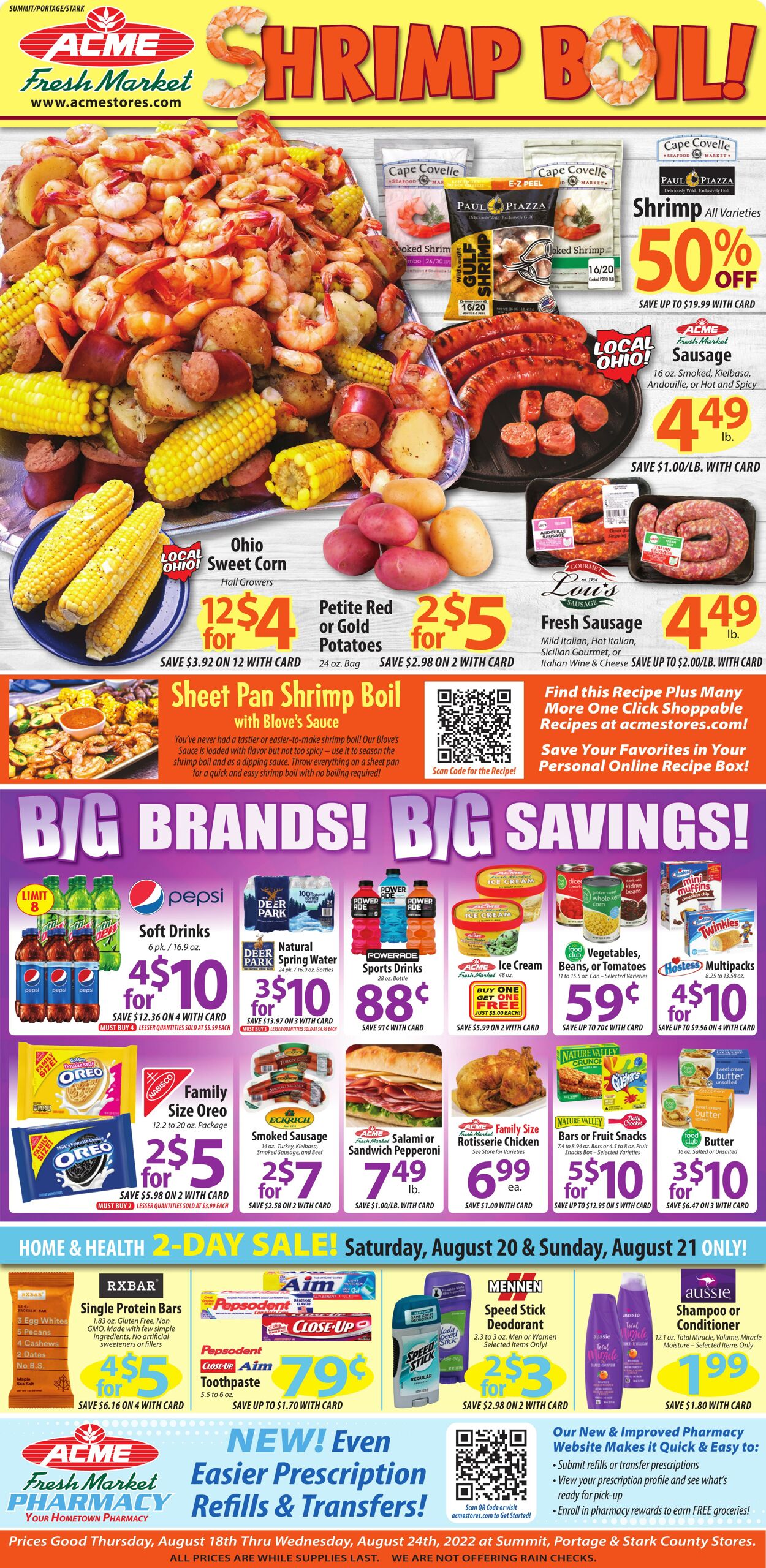 Weekly ad ACME Fresh Market 08/18/2022 - 08/24/2022