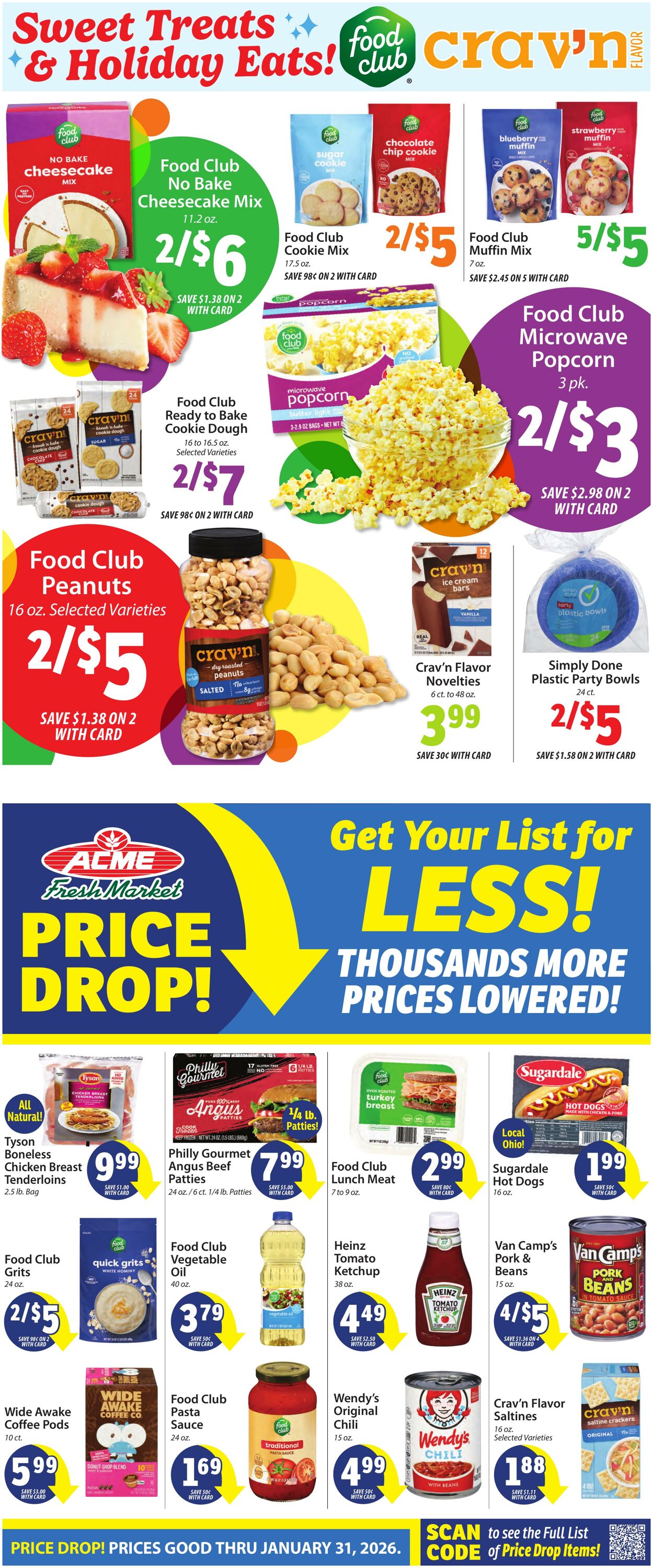 Weekly ad ACME Fresh Market 12/11/2025 - 12/17/2025