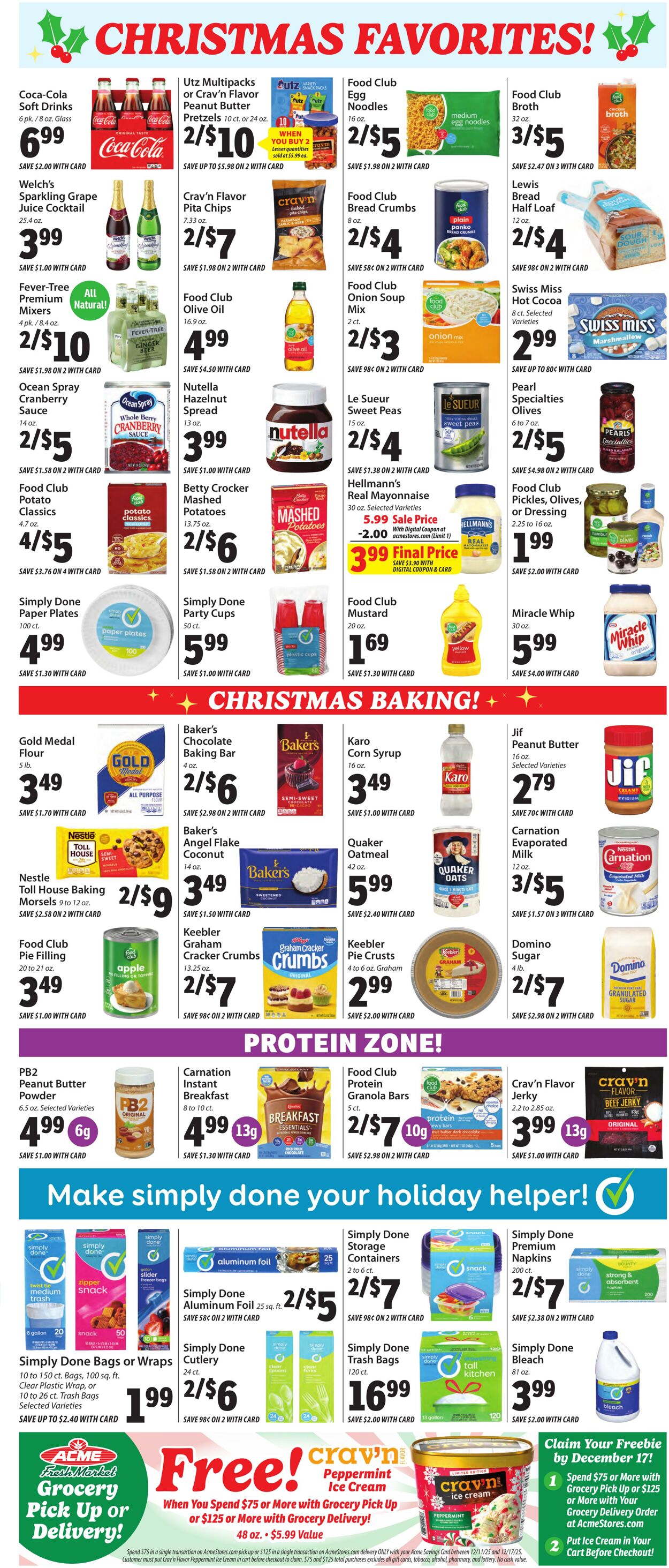Weekly ad ACME Fresh Market 12/11/2025 - 12/17/2025