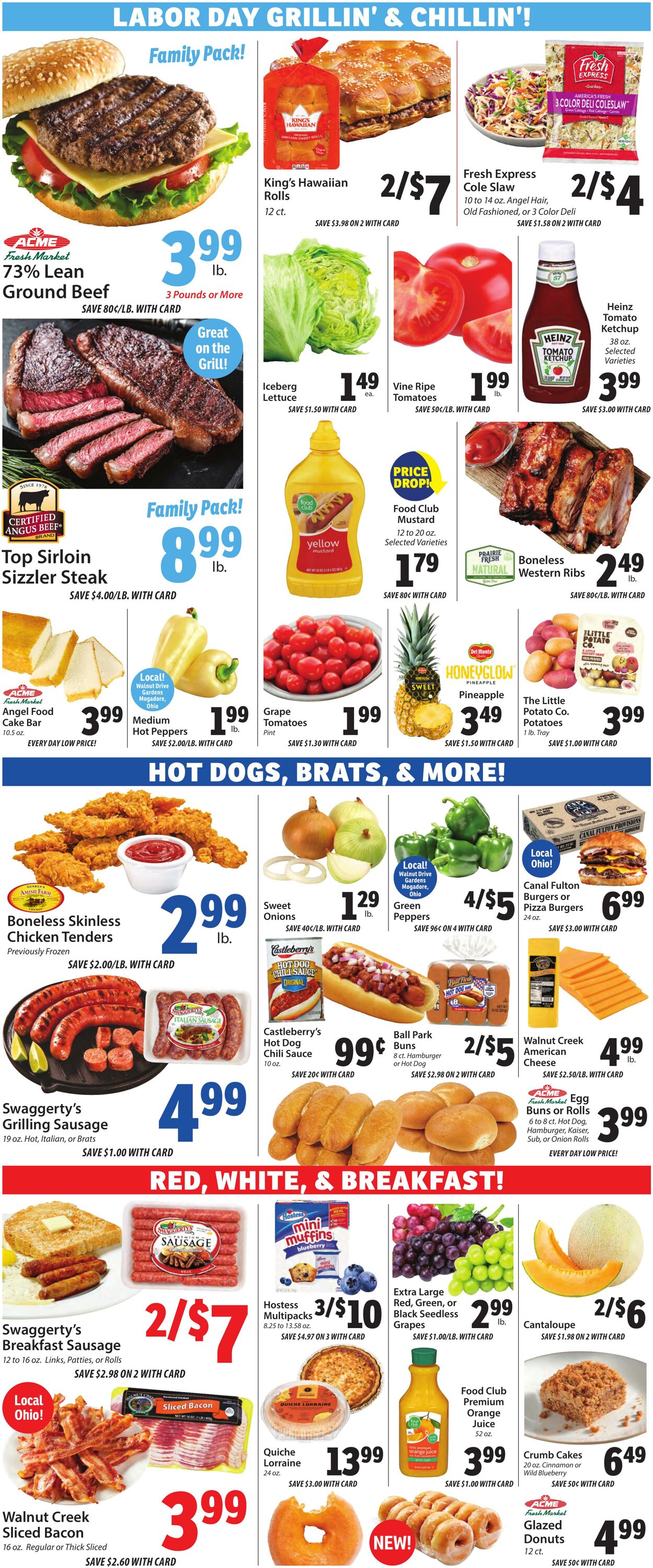 Weekly ad ACME Fresh Market 08/28/2025 - 09/03/2025