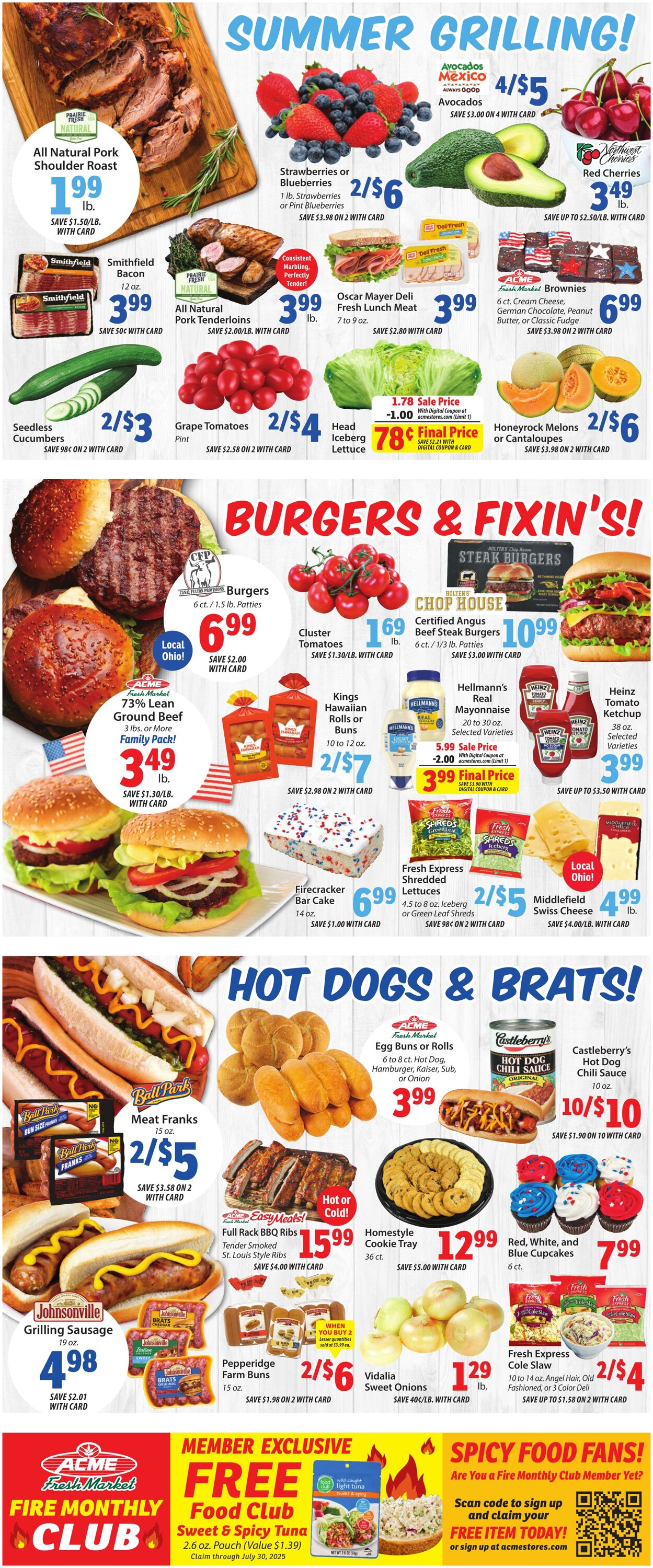 Weekly ad ACME Fresh Market 06/26/2025 - 07/02/2025