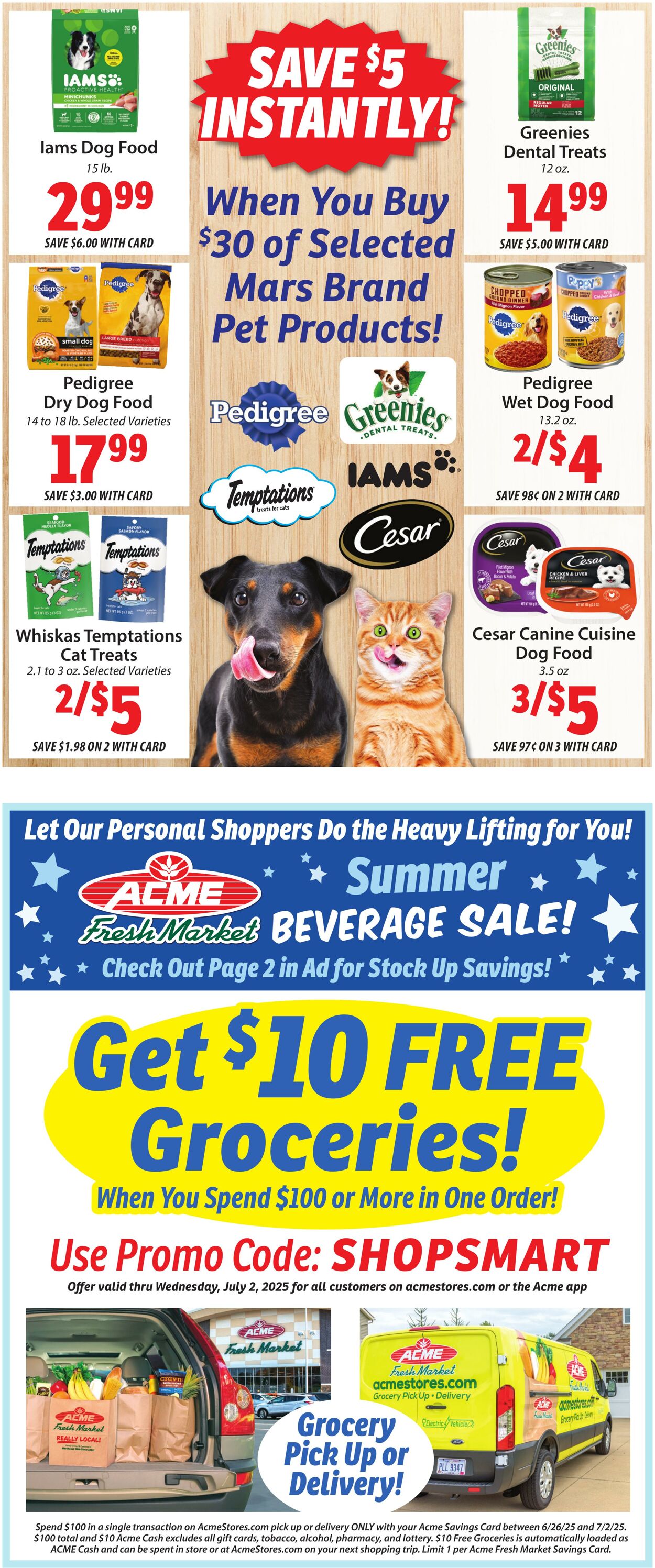 Weekly ad ACME Fresh Market 06/26/2025 - 07/02/2025