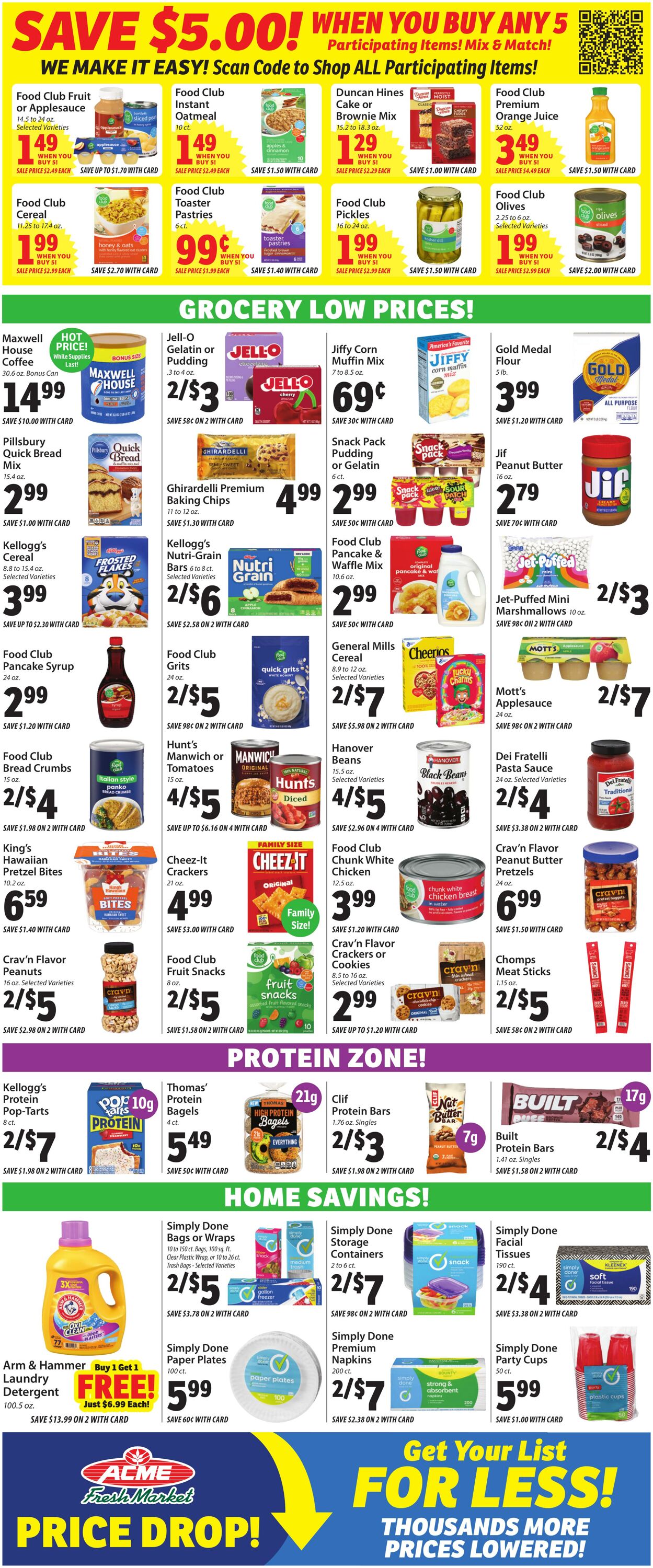 Weekly ad ACME Fresh Market 11/27/2025 - 12/03/2025
