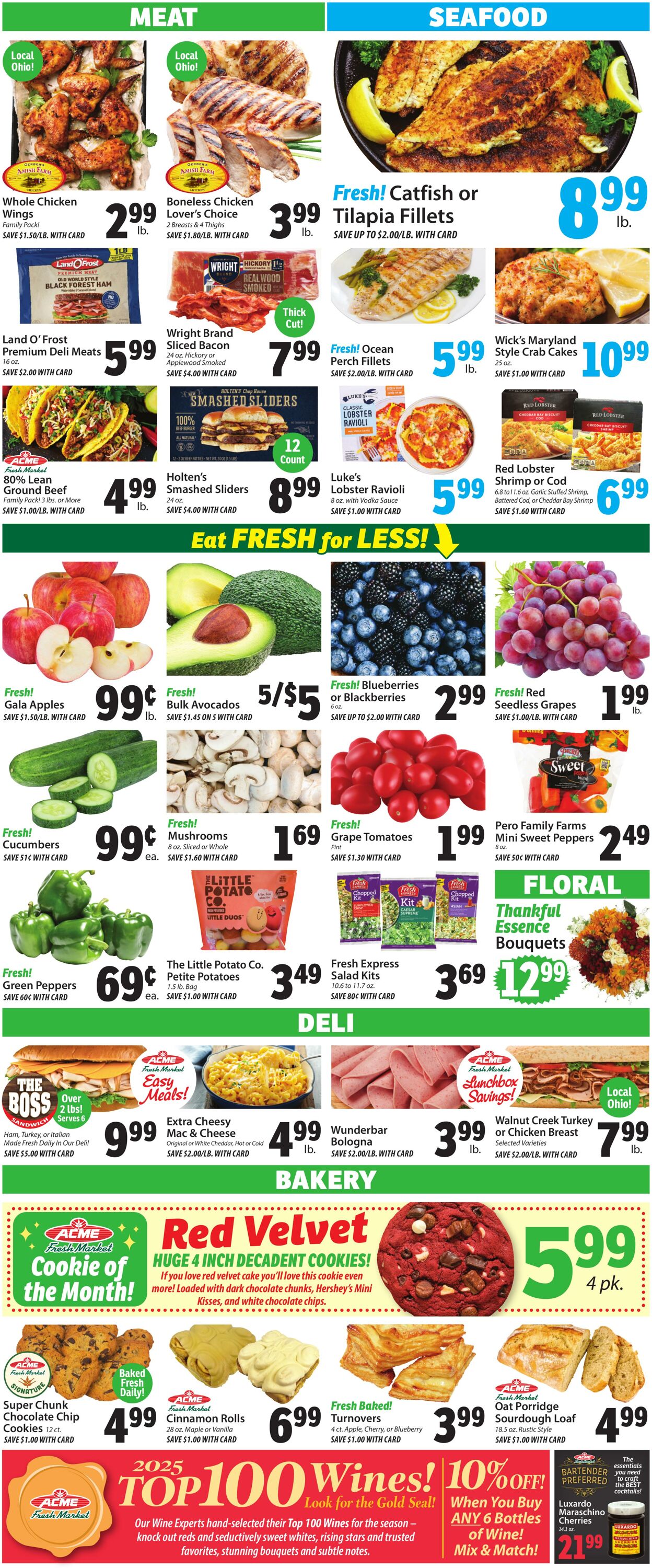 Weekly ad ACME Fresh Market 11/27/2025 - 12/03/2025