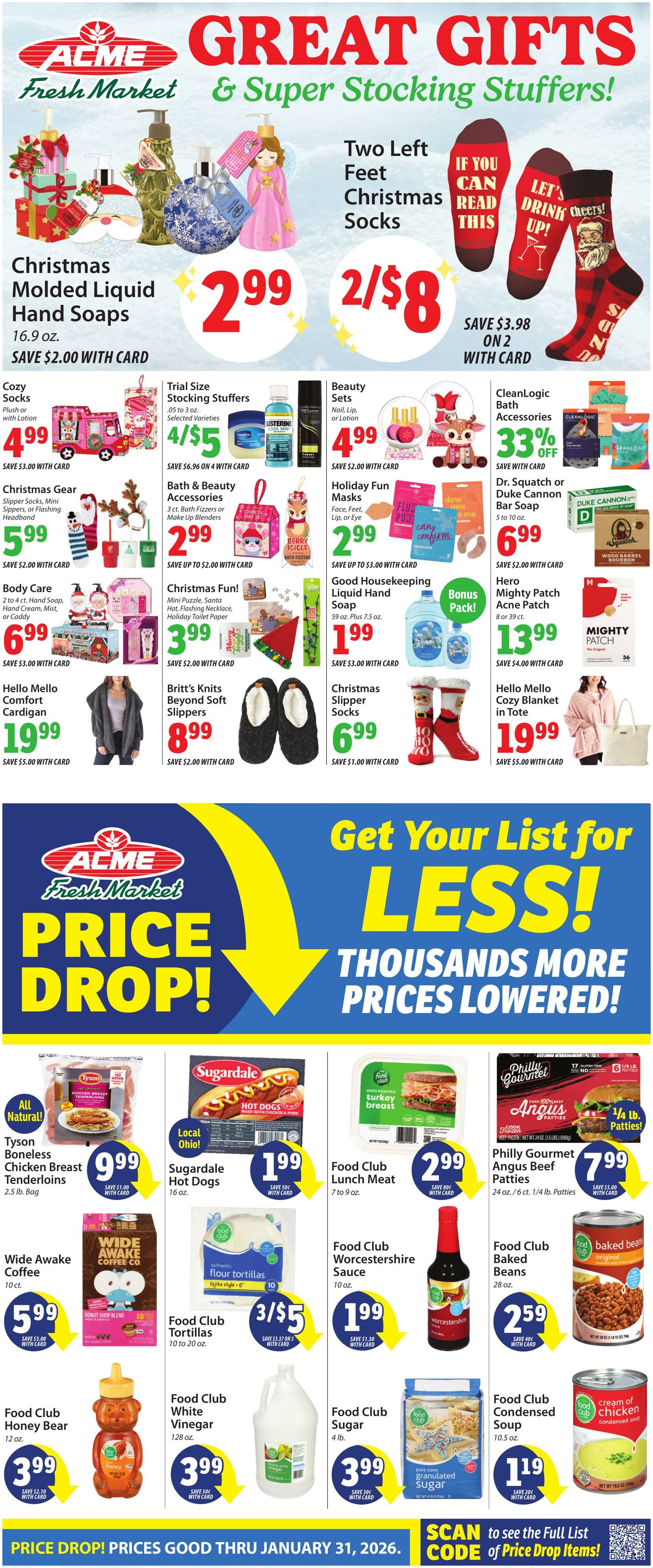 Weekly ad ACME Fresh Market 11/27/2025 - 12/03/2025