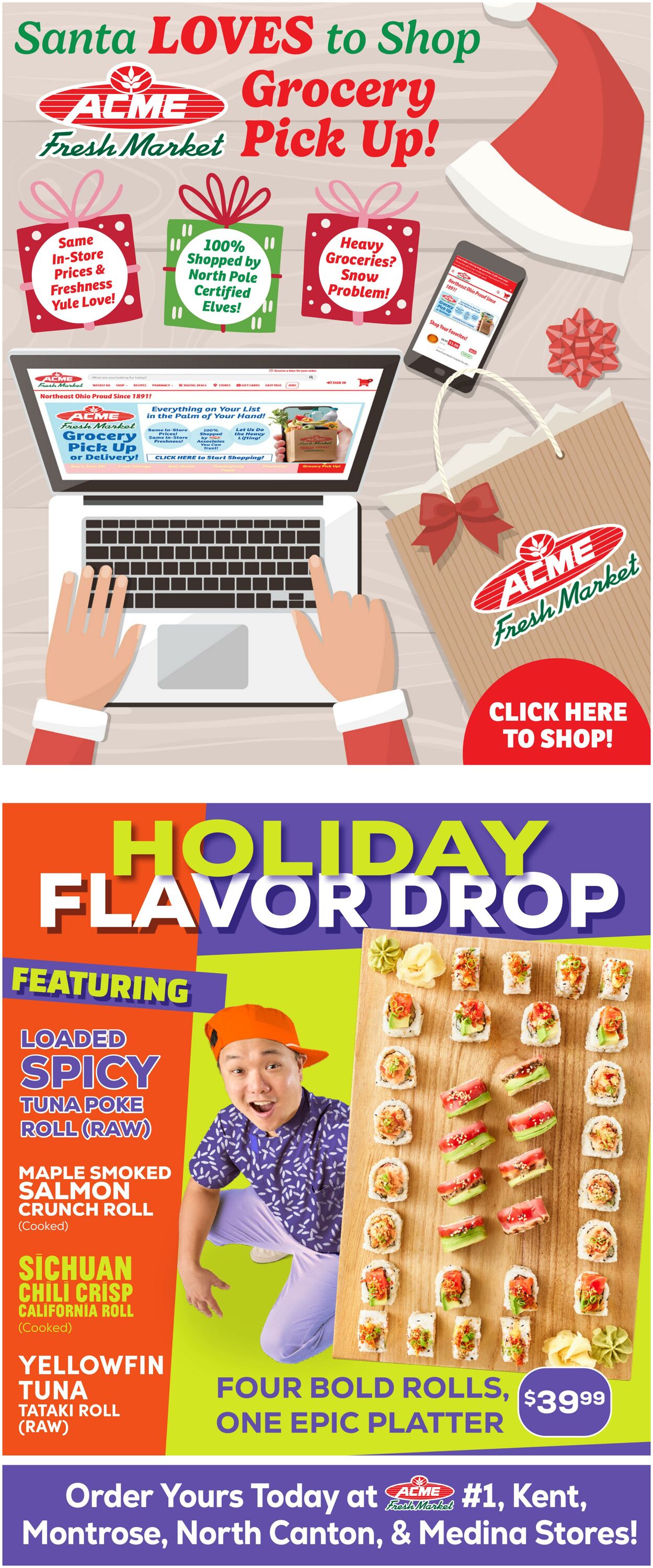 Weekly ad ACME Fresh Market 11/27/2025 - 12/03/2025