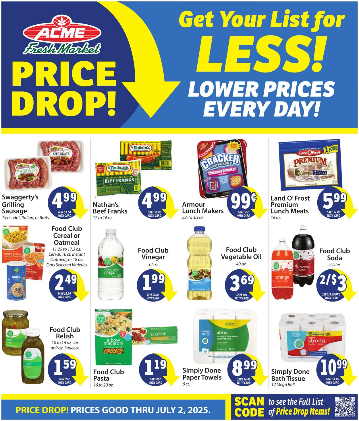 Weekly ad ACME Fresh Market 06/05/2025 - 06/11/2025