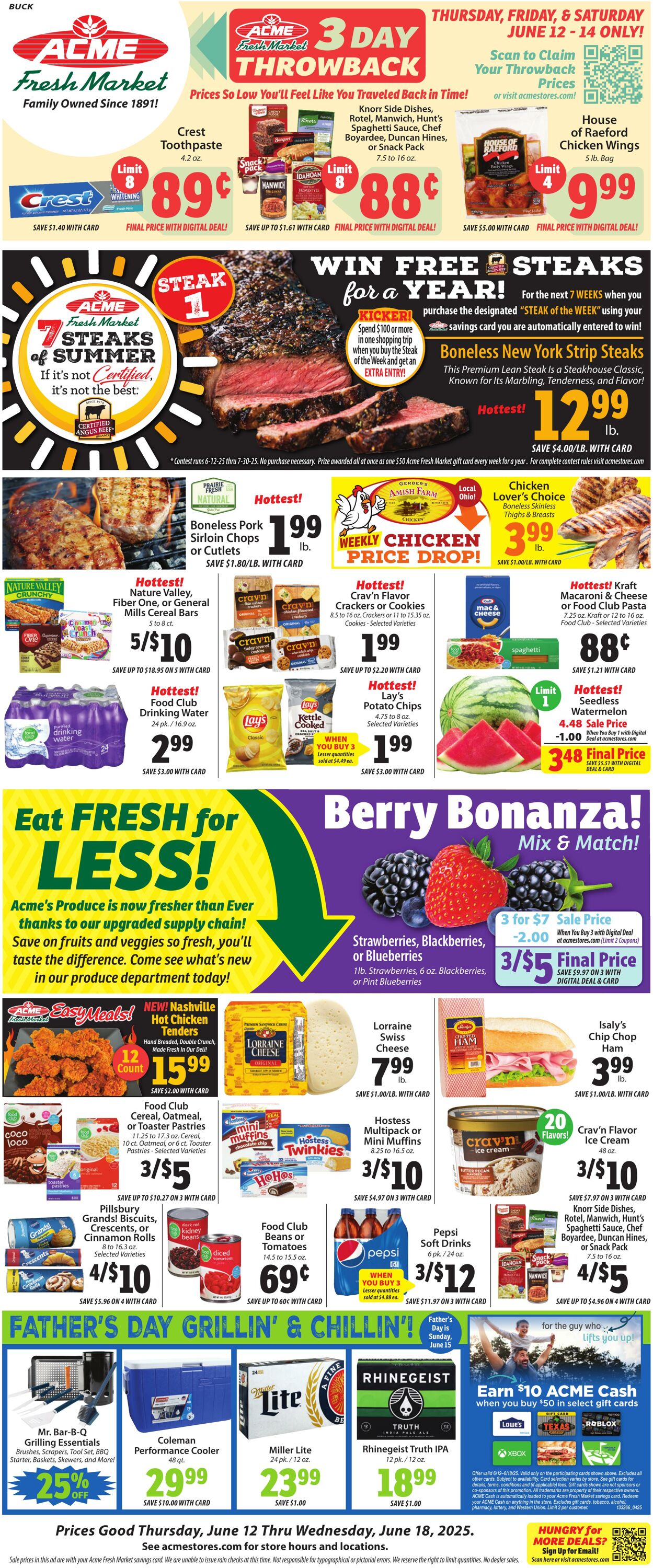 Weekly ad ACME Fresh Market 06/12/2025 - 06/18/2025