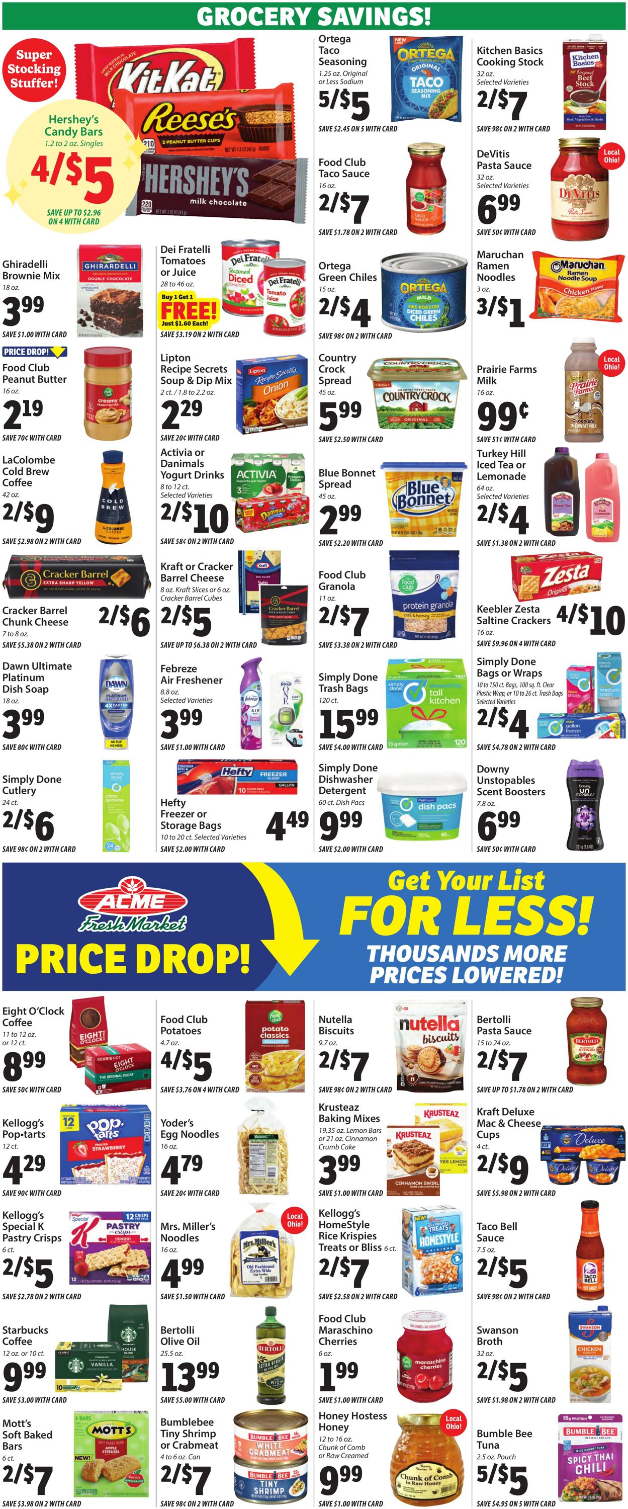 Weekly ad ACME Fresh Market 12/04/2025 - 12/10/2025