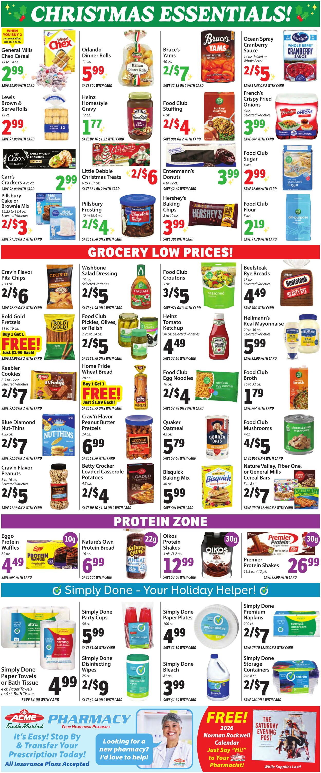 Weekly ad ACME Fresh Market 12/04/2025 - 12/10/2025