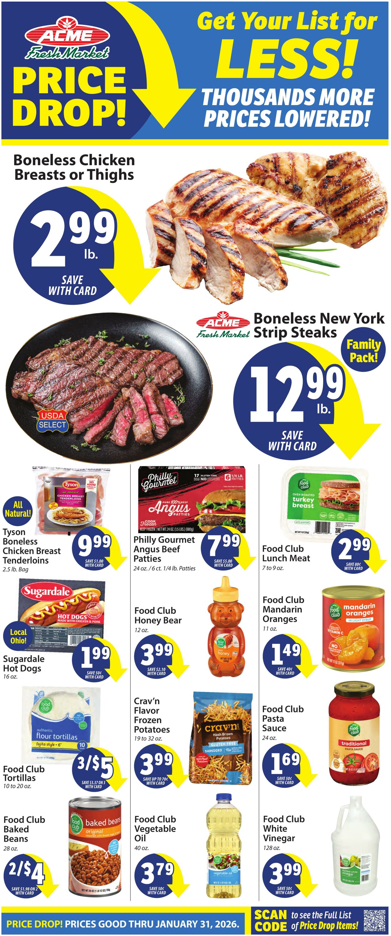 Weekly ad ACME Fresh Market 12/04/2025 - 12/10/2025