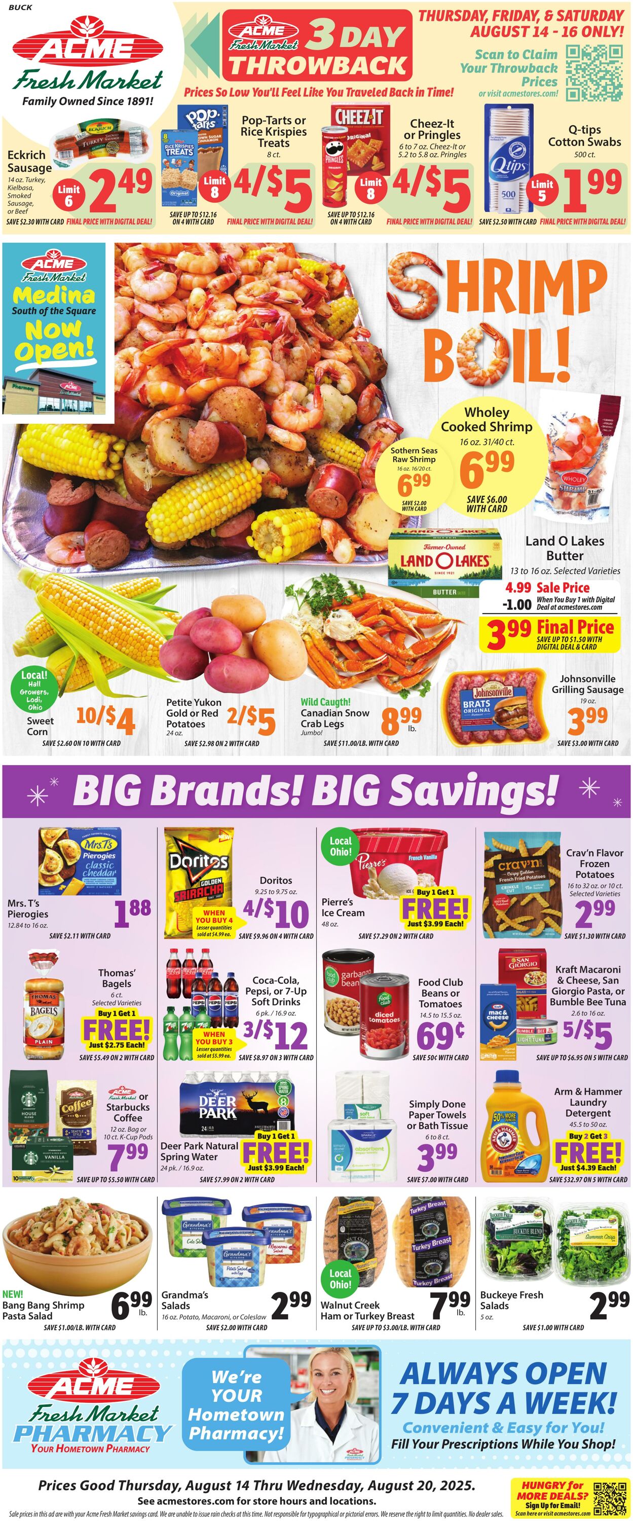 Weekly ad ACME Fresh Market 08/14/2025 - 08/20/2025
