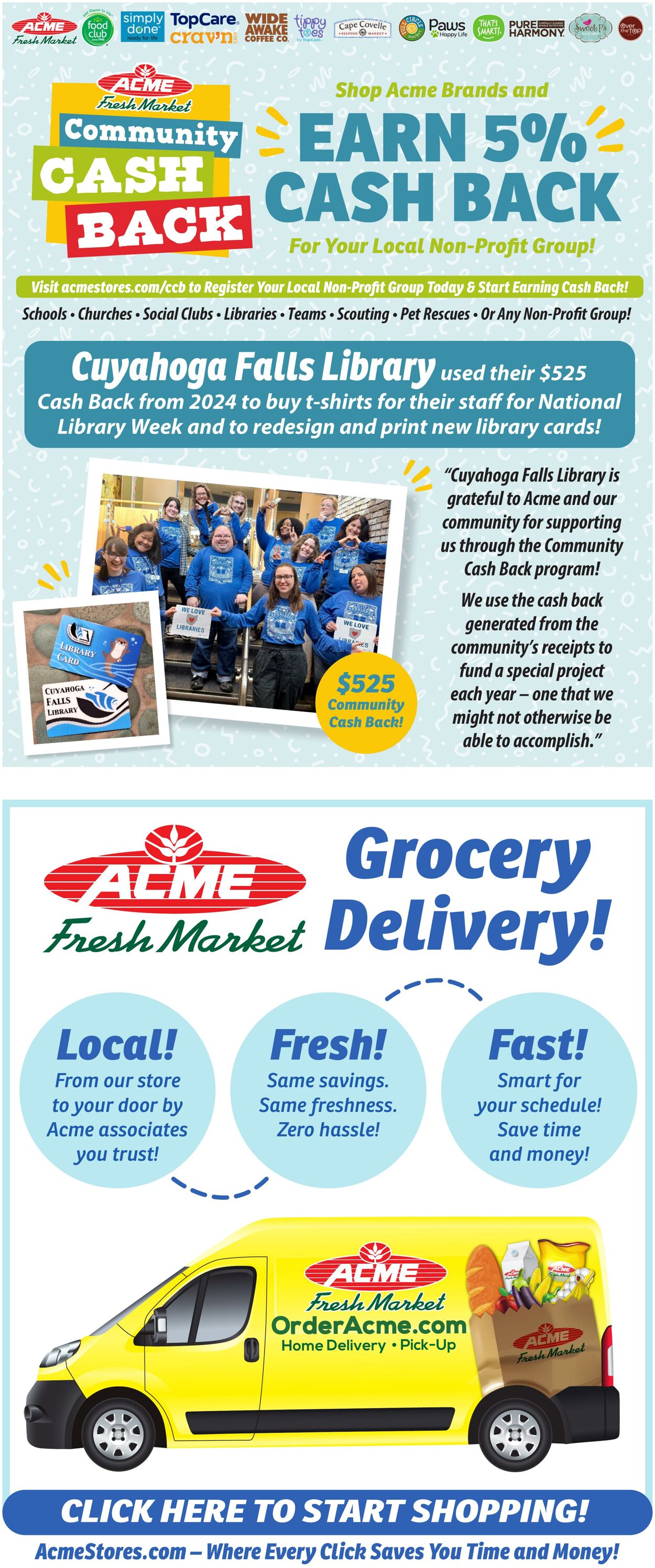 Weekly ad ACME Fresh Market 08/14/2025 - 08/20/2025