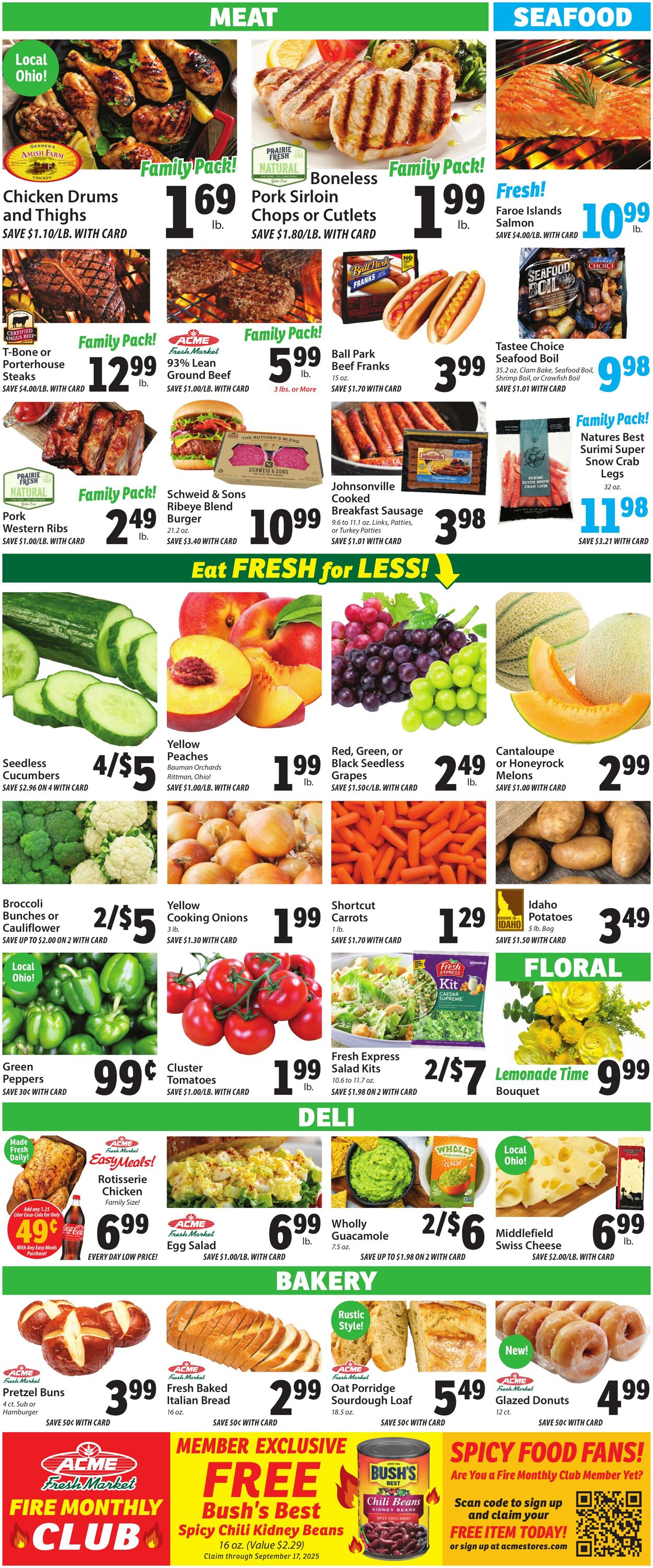 Weekly ad ACME Fresh Market 08/14/2025 - 08/20/2025