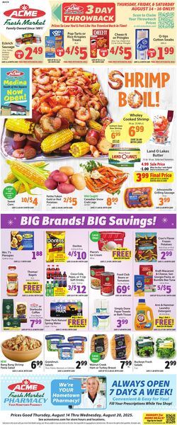 Weekly ad ACME Fresh Market 08/14/2025 - 08/20/2025