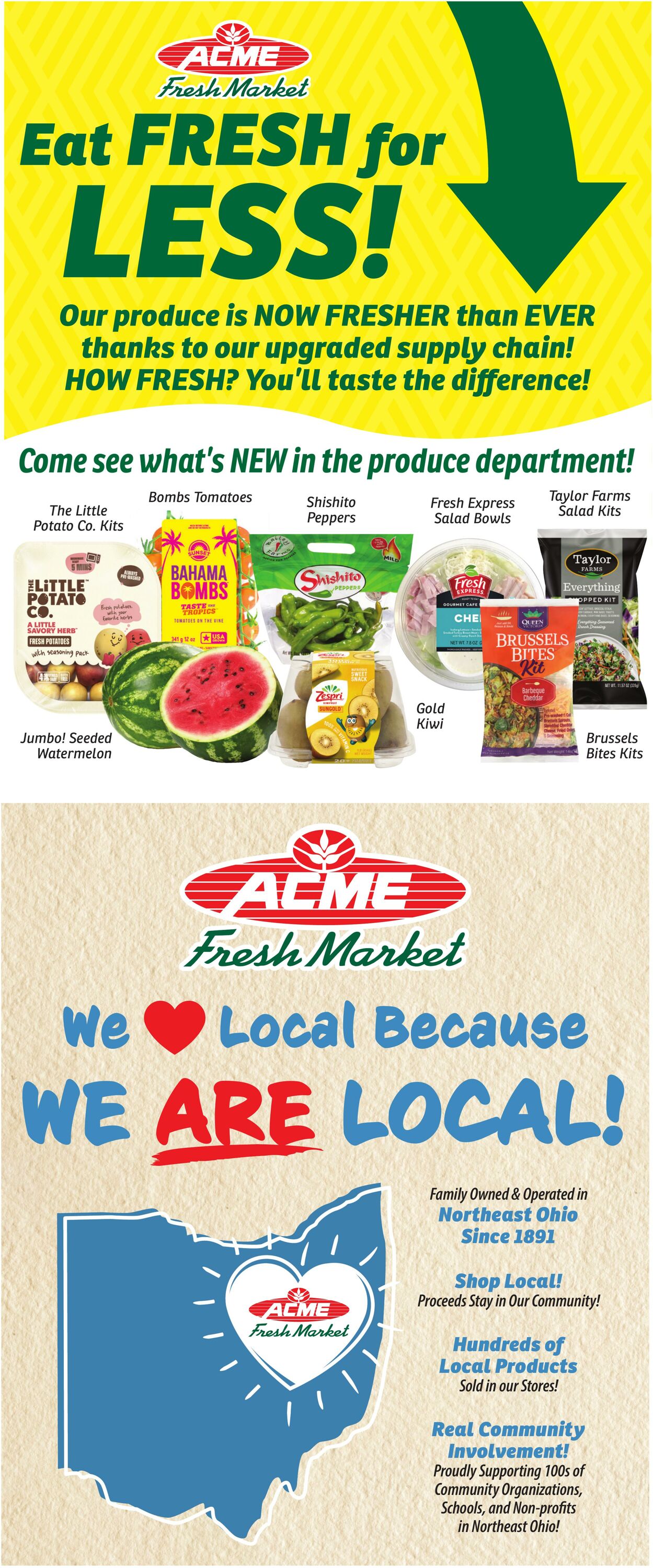 Weekly ad ACME Fresh Market 07/10/2025 - 07/16/2025
