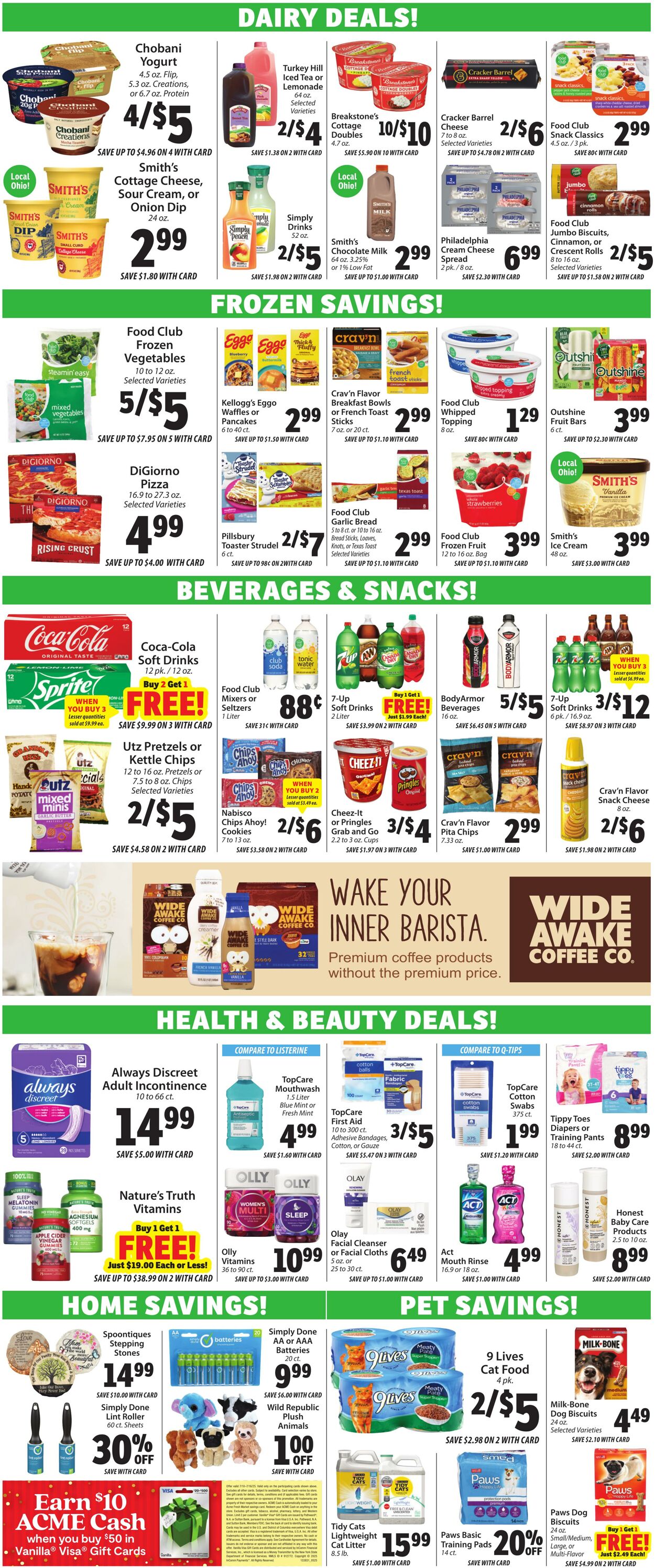Weekly ad ACME Fresh Market 07/10/2025 - 07/16/2025