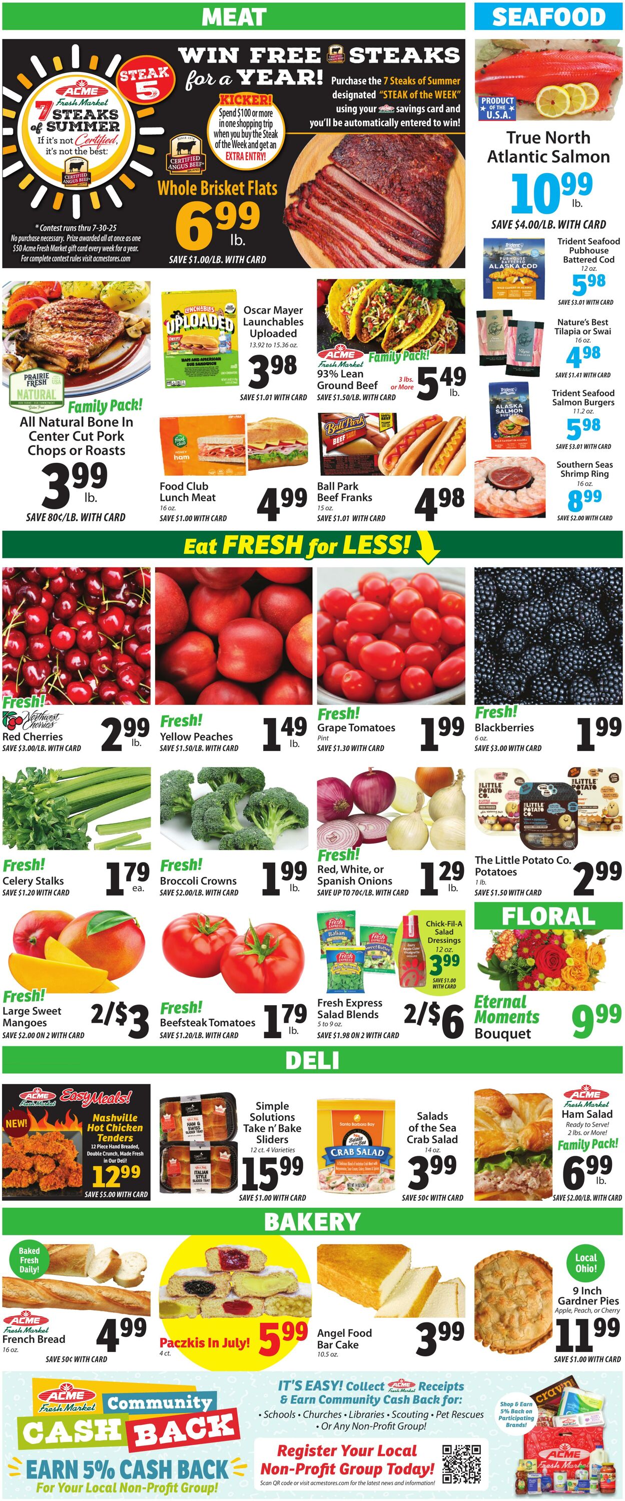 Weekly ad ACME Fresh Market 07/10/2025 - 07/16/2025