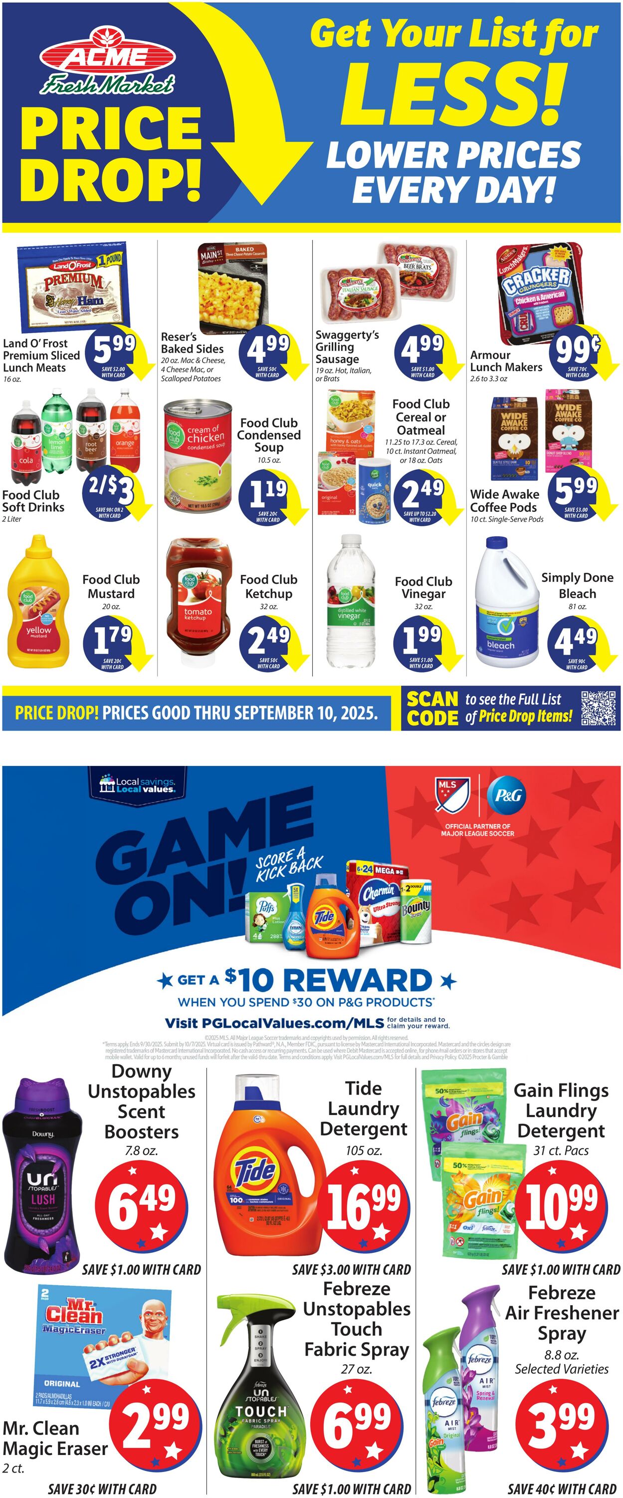 Weekly ad ACME Fresh Market 07/10/2025 - 07/16/2025