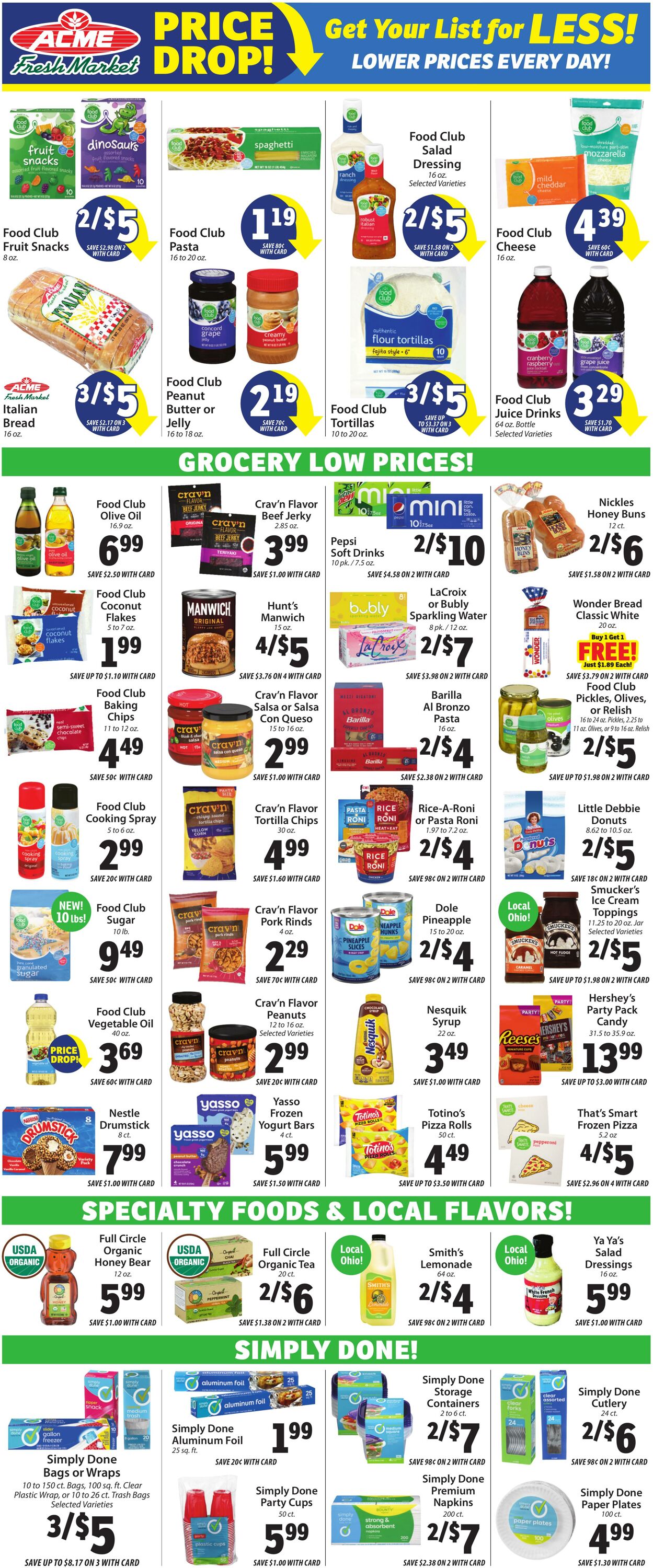 Weekly ad ACME Fresh Market 07/10/2025 - 07/16/2025