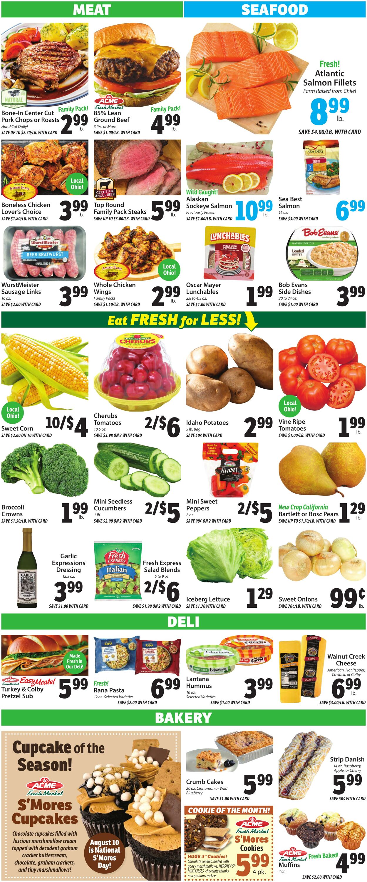 Weekly ad ACME Fresh Market 08/07/2025 - 08/13/2025
