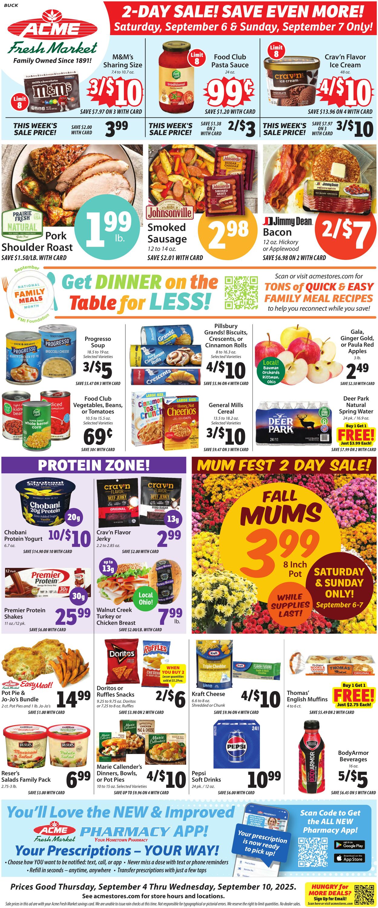 Weekly ad ACME Fresh Market 09/04/2025 - 09/10/2025