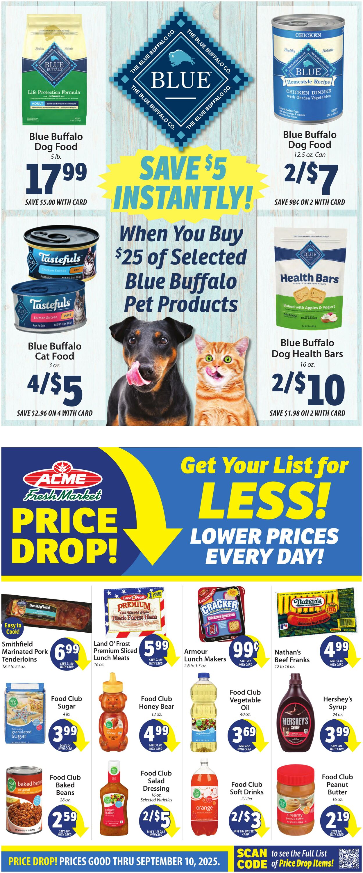 Weekly ad ACME Fresh Market 09/04/2025 - 09/10/2025