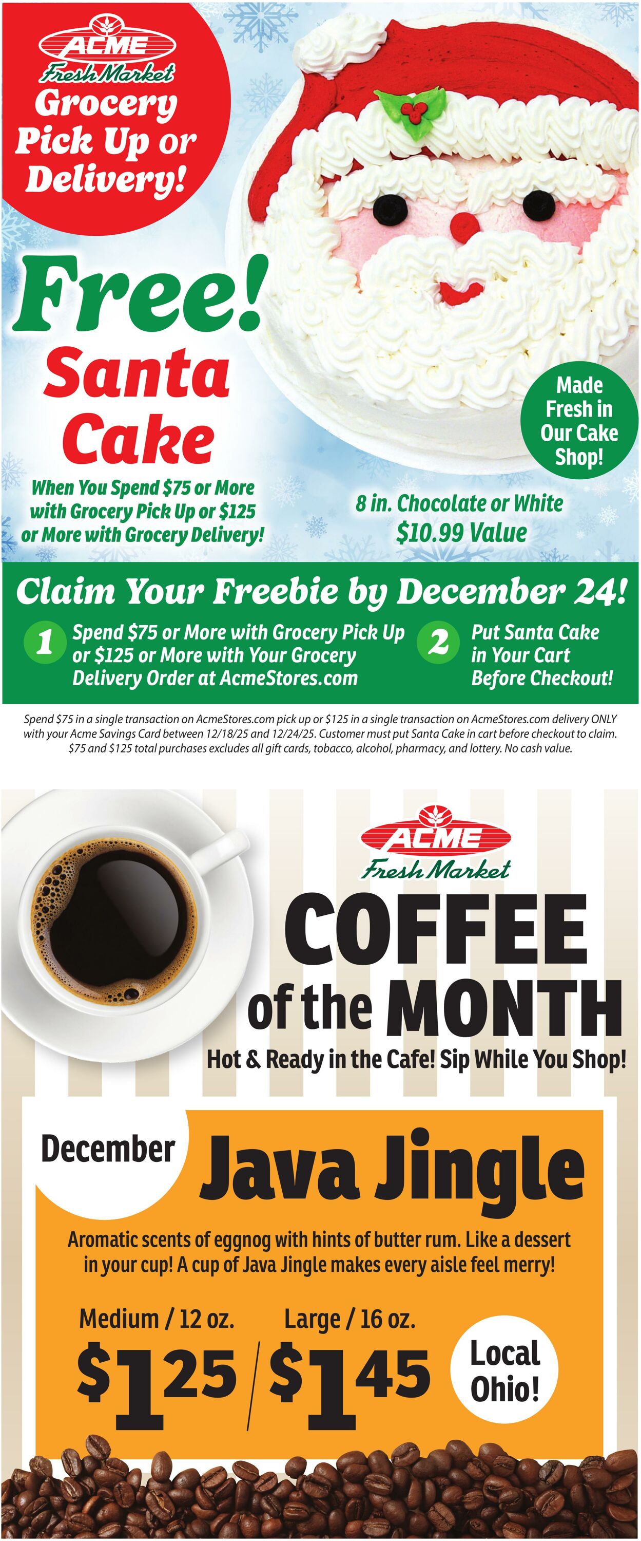 Weekly ad ACME Fresh Market 12/18/2025 - 12/24/2025