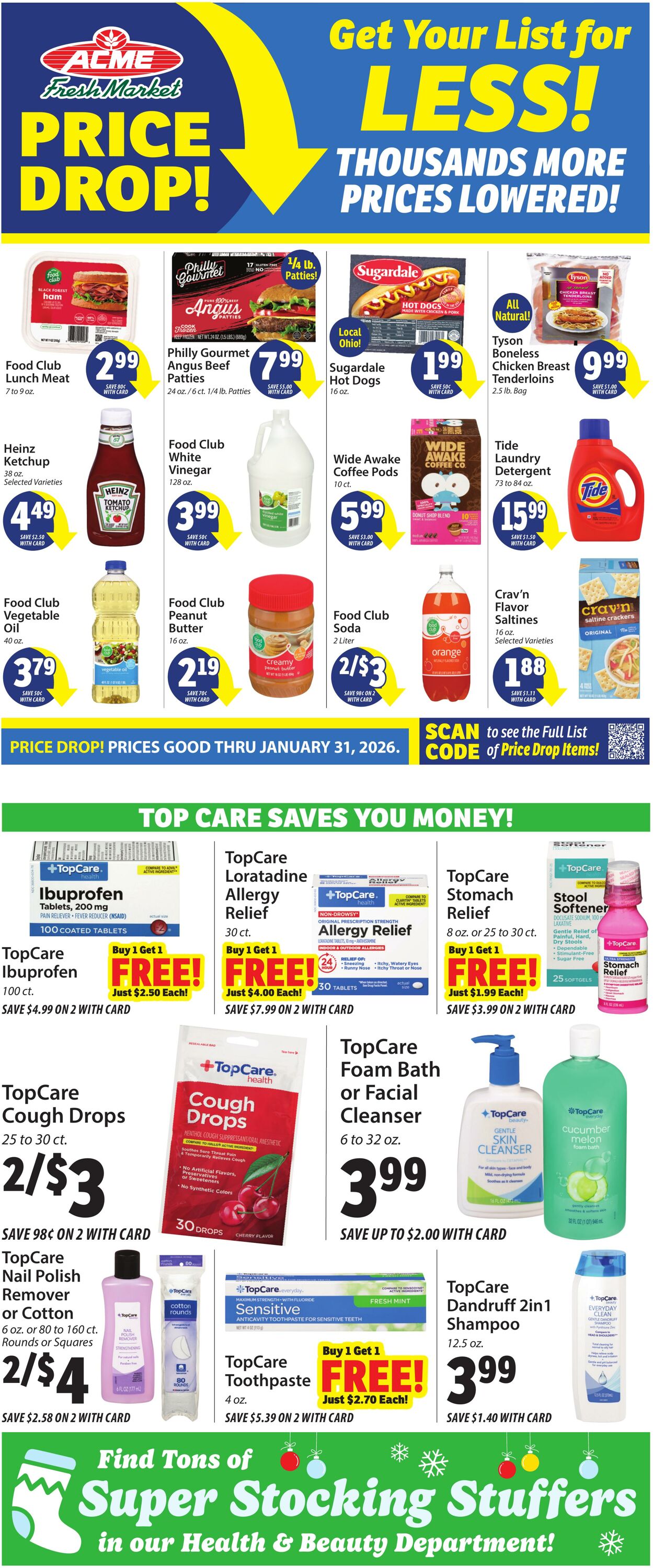 Weekly ad ACME Fresh Market 12/18/2025 - 12/24/2025