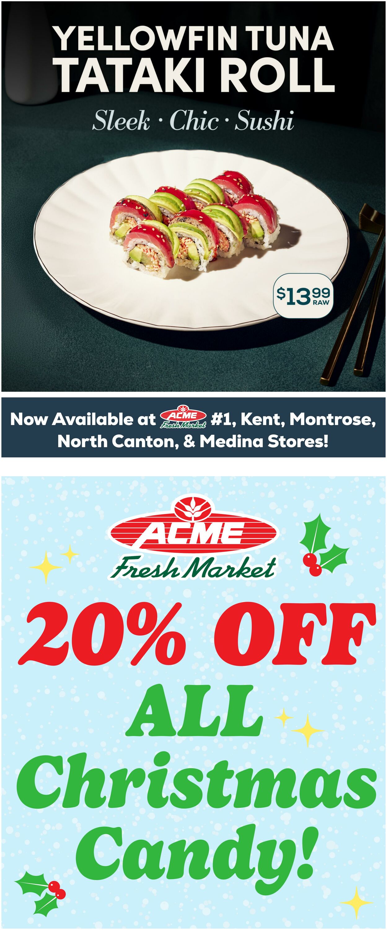 Weekly ad ACME Fresh Market 12/18/2025 - 12/24/2025