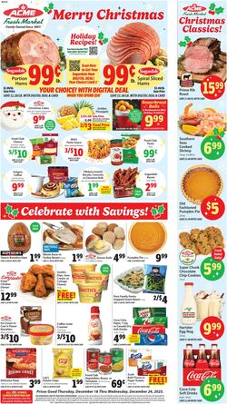 Weekly ad ACME Fresh Market 12/18/2025 - 12/24/2025