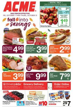 Weekly ad Acme 10/07/2022-10/13/2022