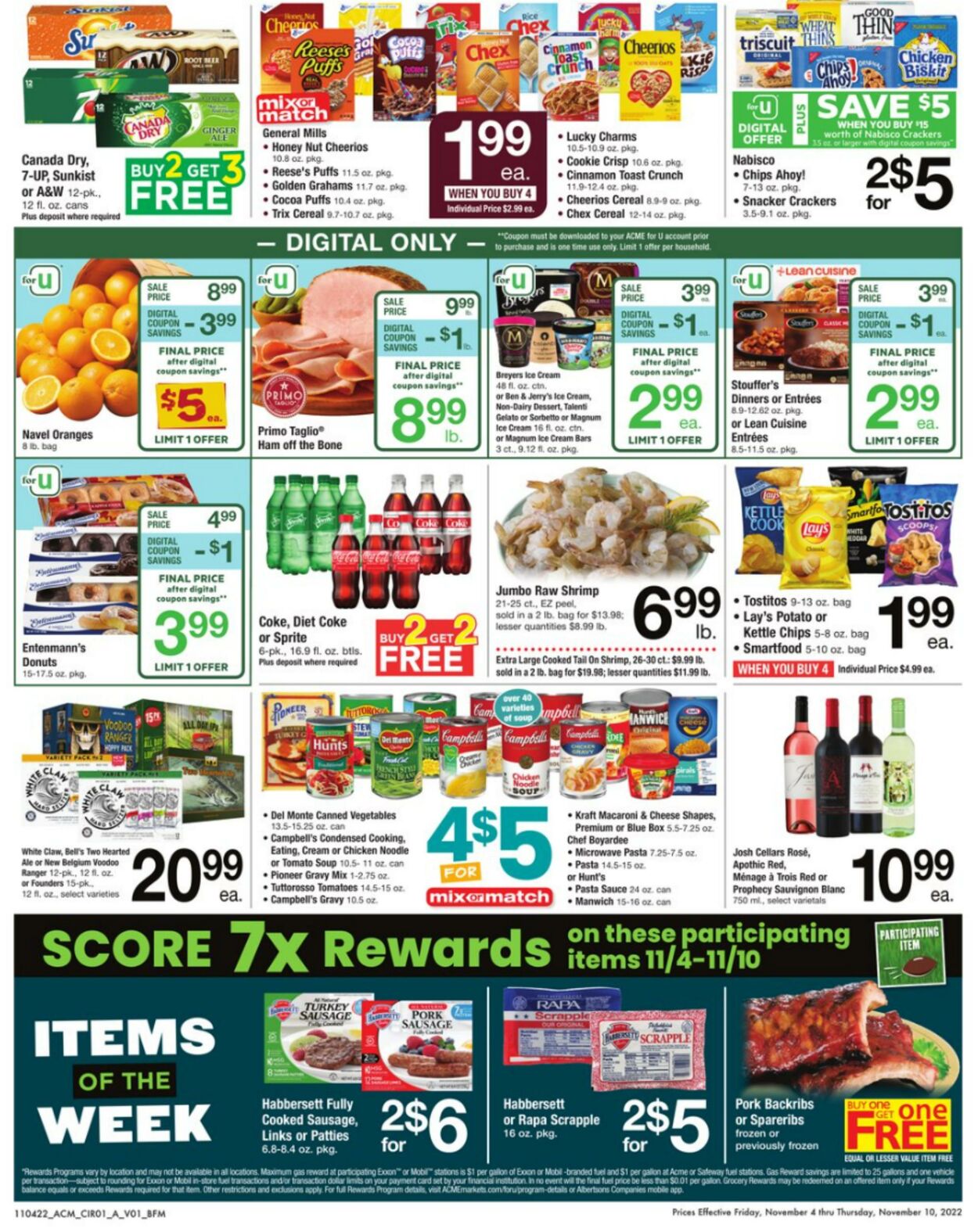 Weekly ad Acme 11/04/2022 - 11/10/2022