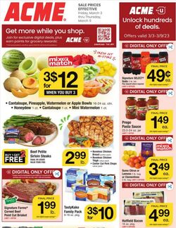 Weekly ad Acme 03/03/2023 - 03/09/2023