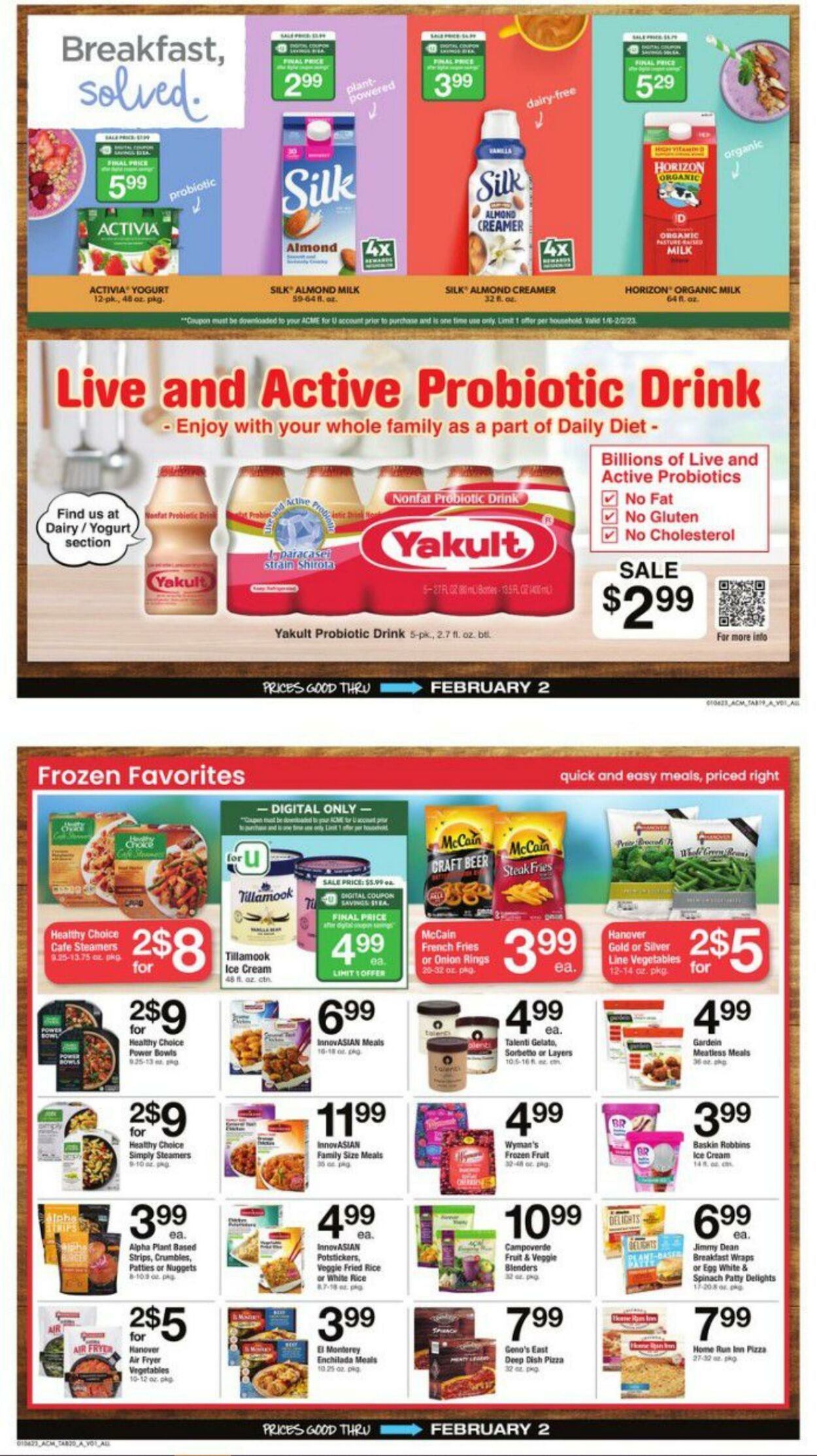 Weekly ad Acme 01/06/2023 - 02/02/2023