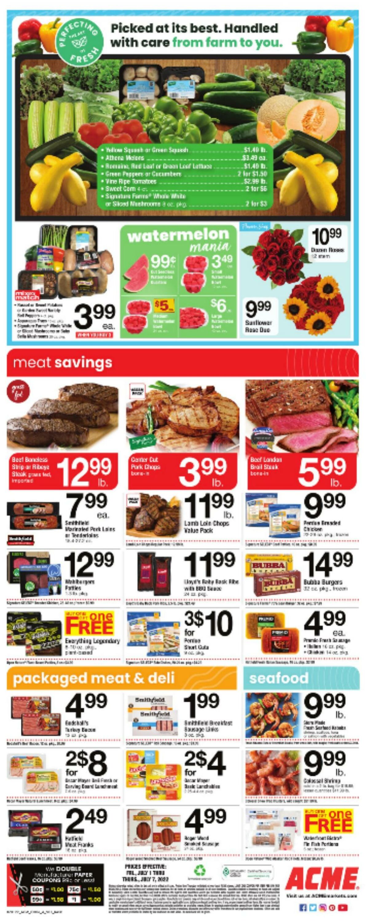 Weekly ad Acme 07/01/2022 - 07/07/2022