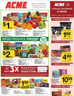 Weekly ad Acme 03/10/2023 - 03/16/2023