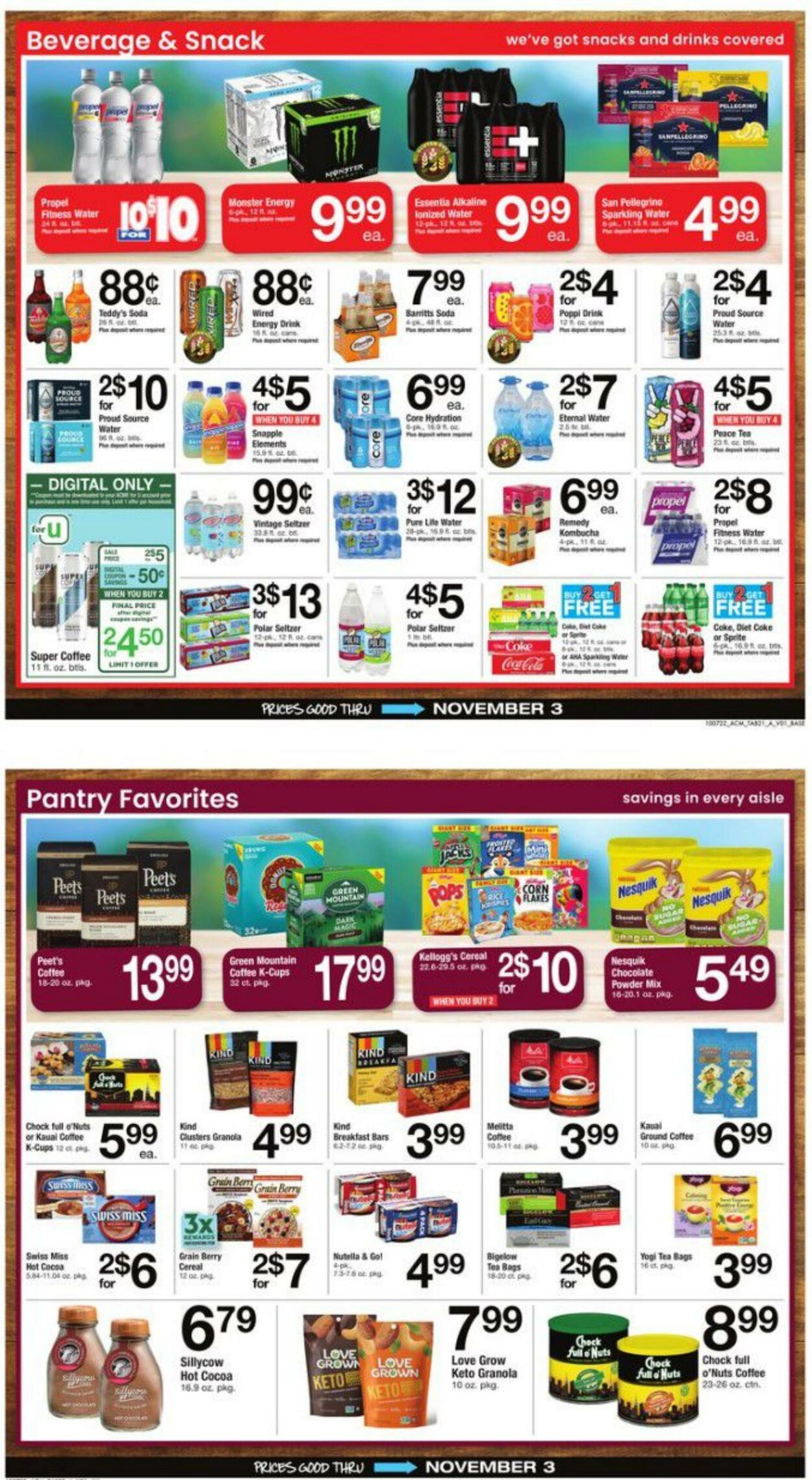Weekly ad Acme 10/07/2022 - 11/03/2022