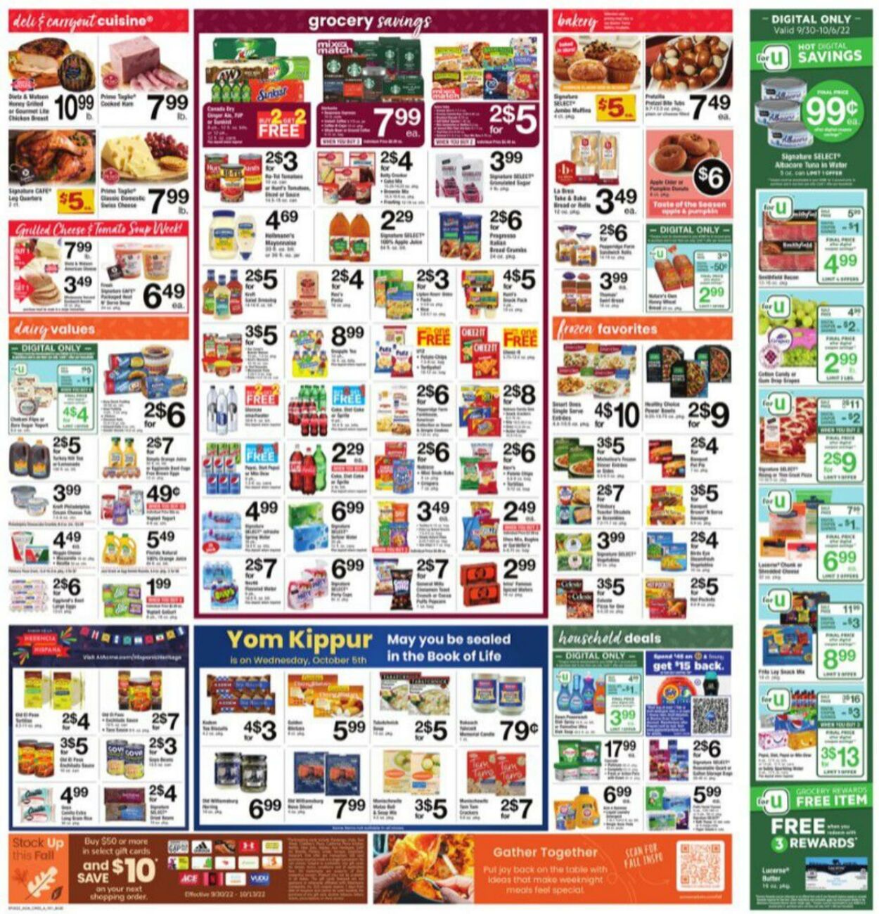 Weekly ad Acme 09/30/2022 - 10/06/2022