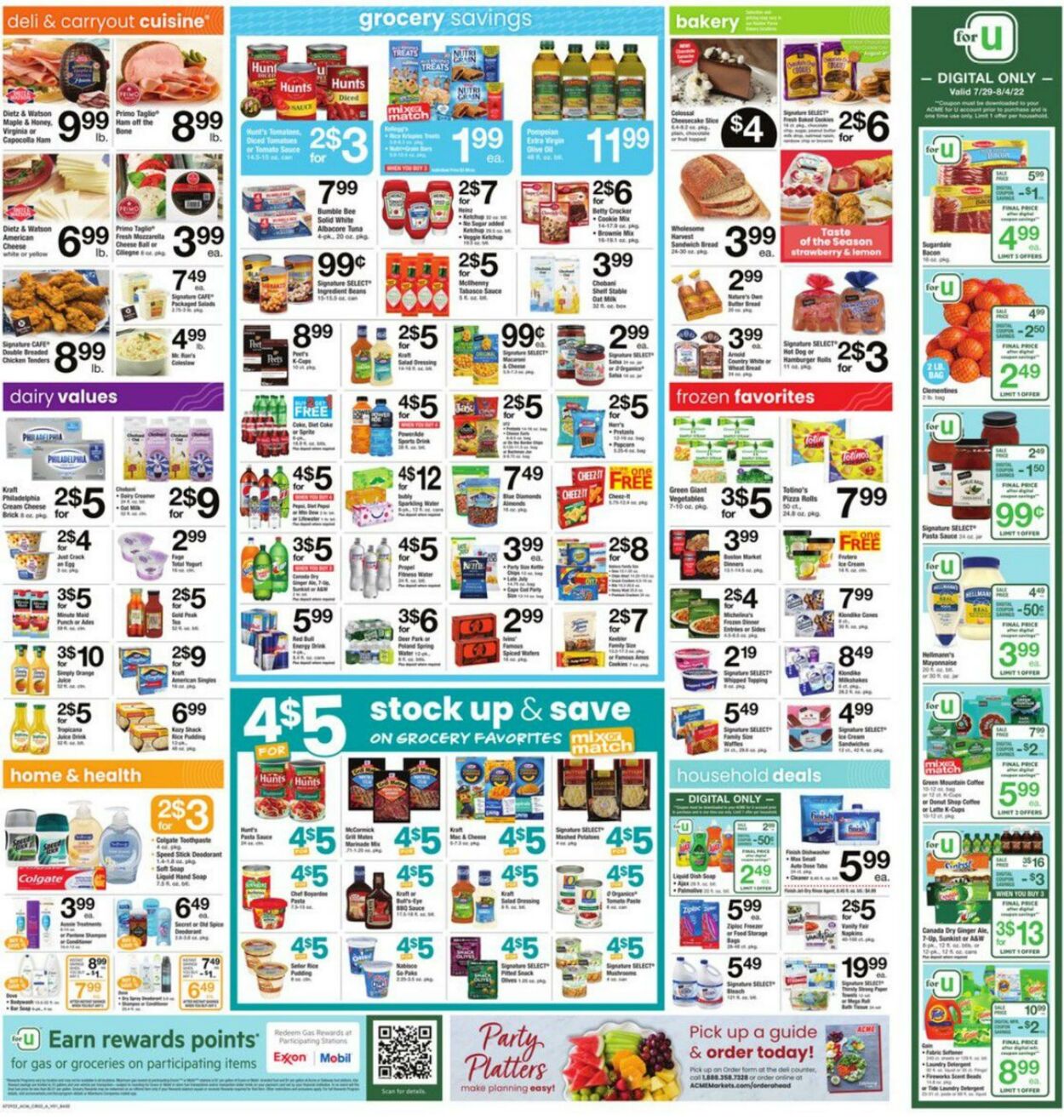 Weekly ad Acme 07/29/2022 - 08/04/2022